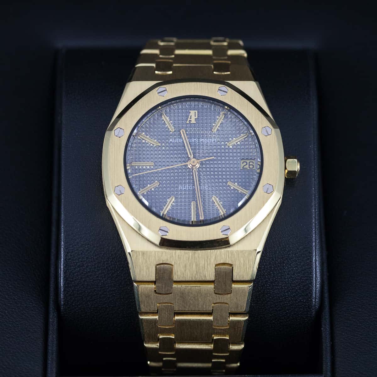 18k Audemars Piguet Royal Oak ref. 4100BA v.1978 - Image 2