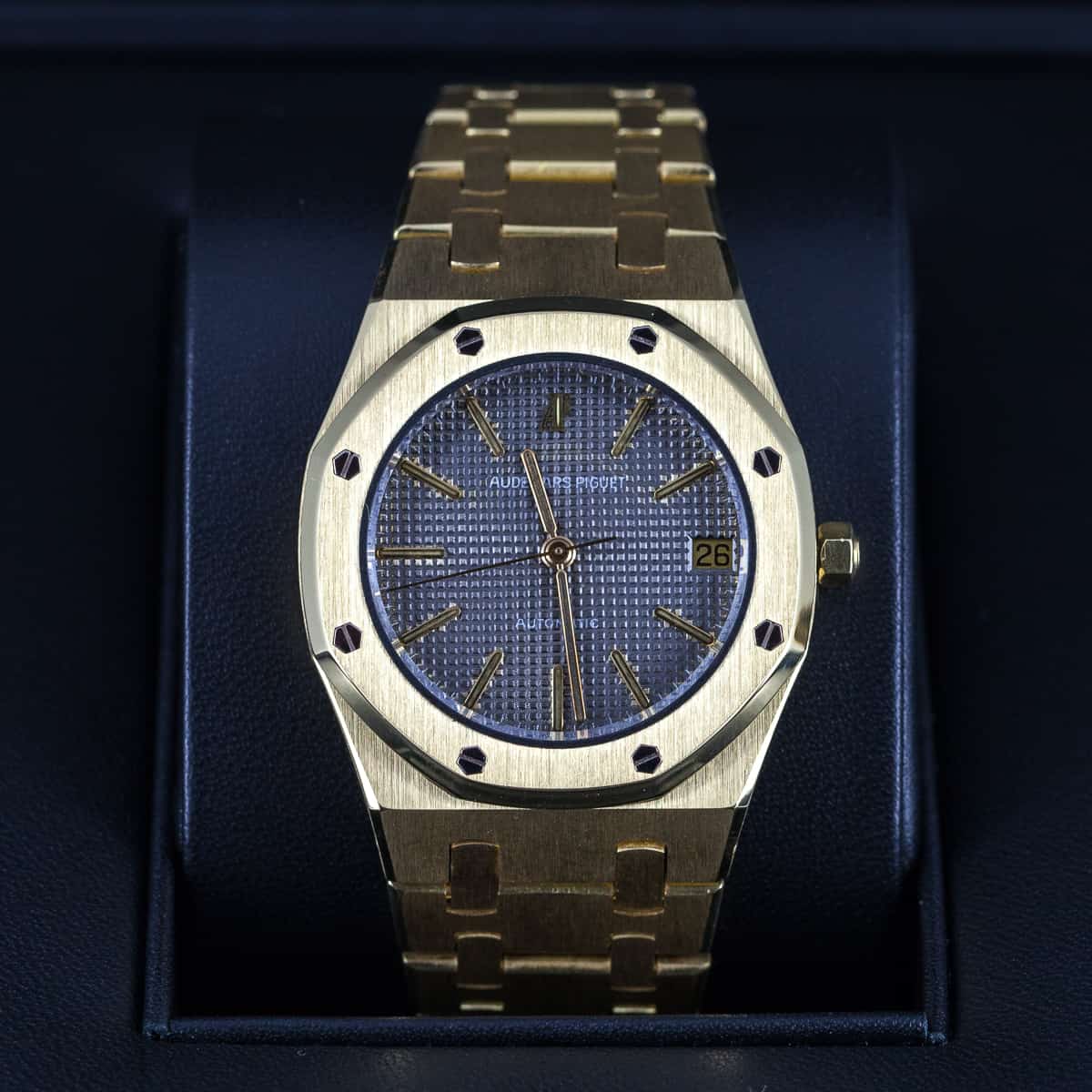 18k Audemars Piguet Royal Oak ref. 4100BA v.1978 - Image 6