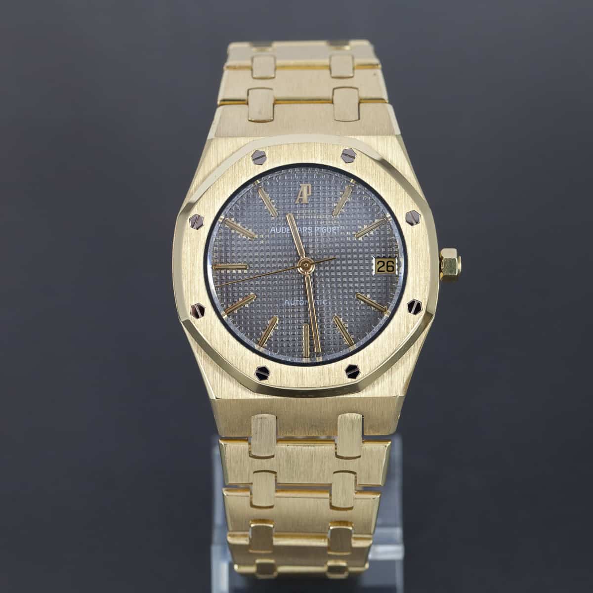 18k Audemars Piguet Royal Oak ref. 4100BA v.1978 - Image 4