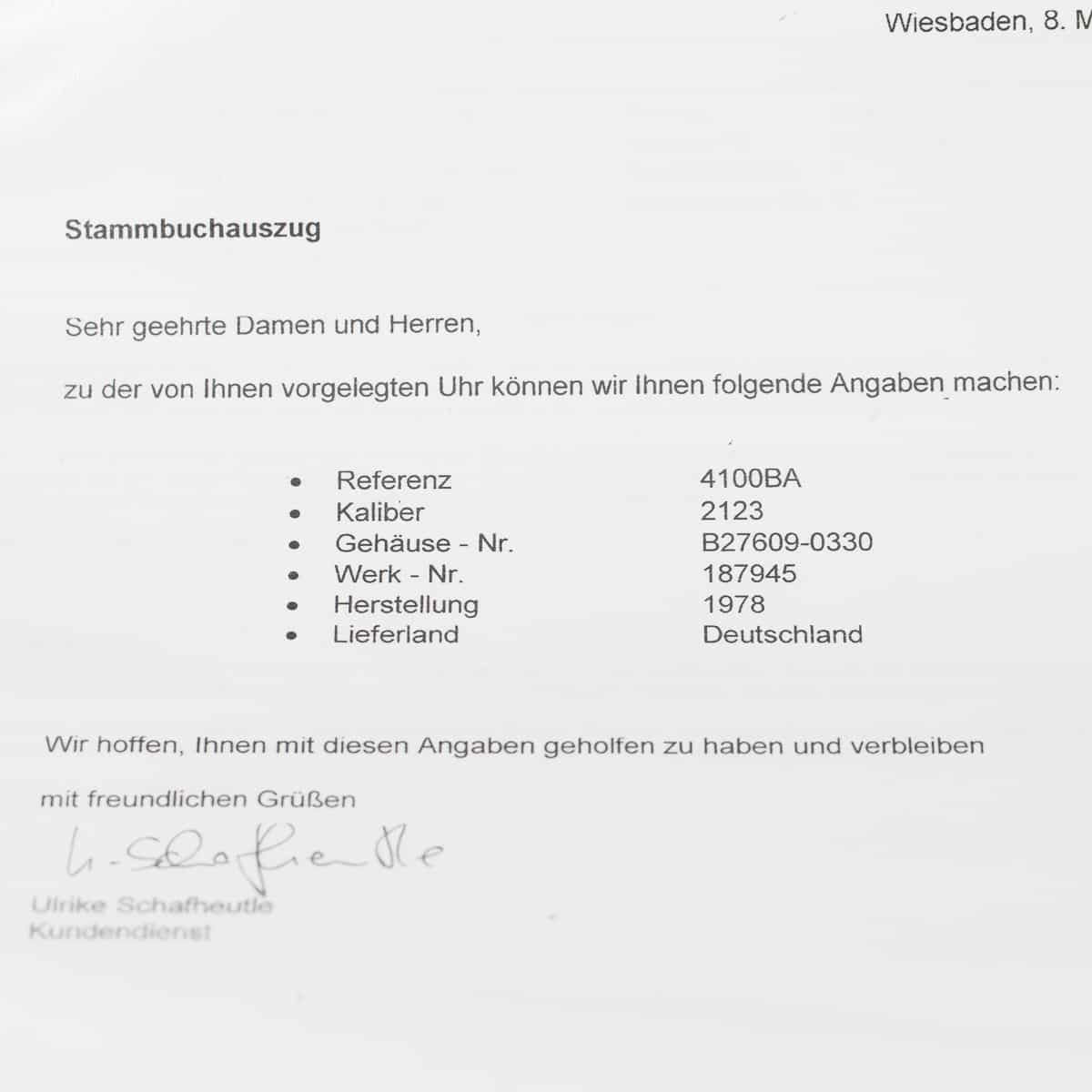 18k Audemars Piguet Royal Oak ref. 4100BA v.1978 - Image 9