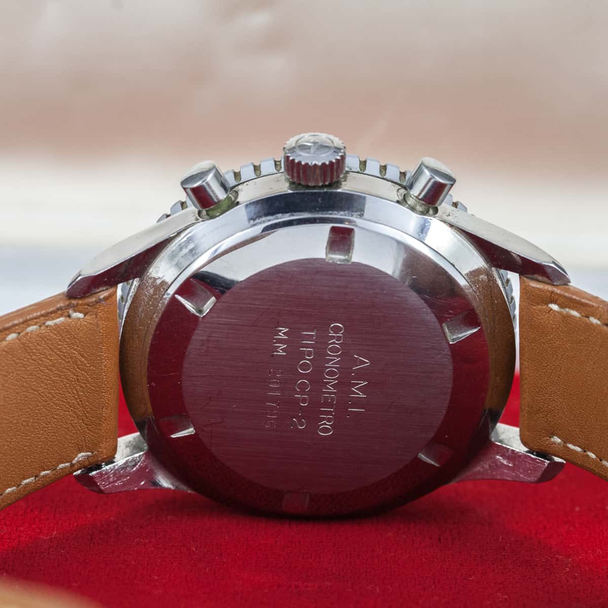 Harvinainen Zenith "A.Cairelli, Roma" lentäjän kronografi - Image 5