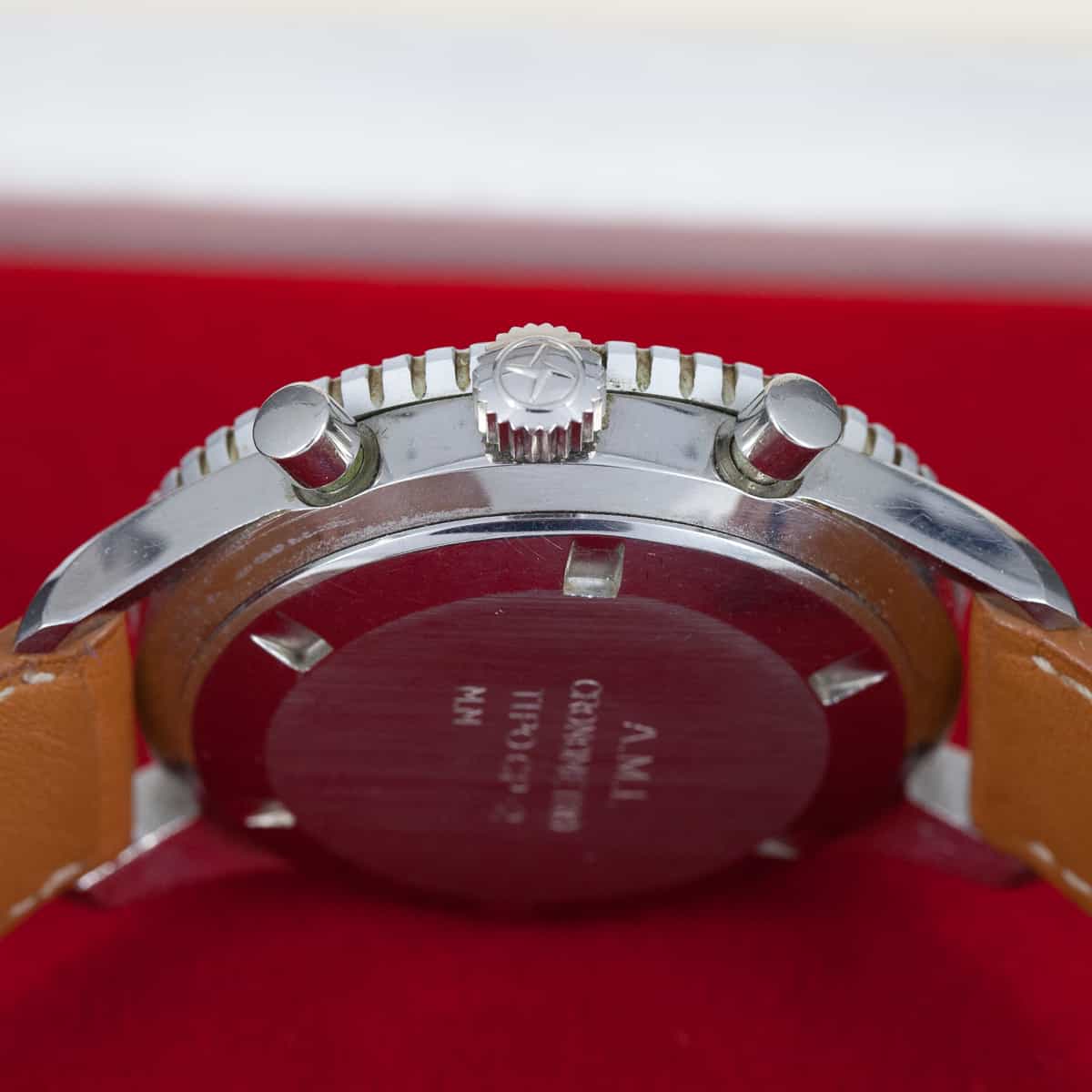 Harvinainen Zenith "A.Cairelli, Roma" lentäjän kronografi - Image 6