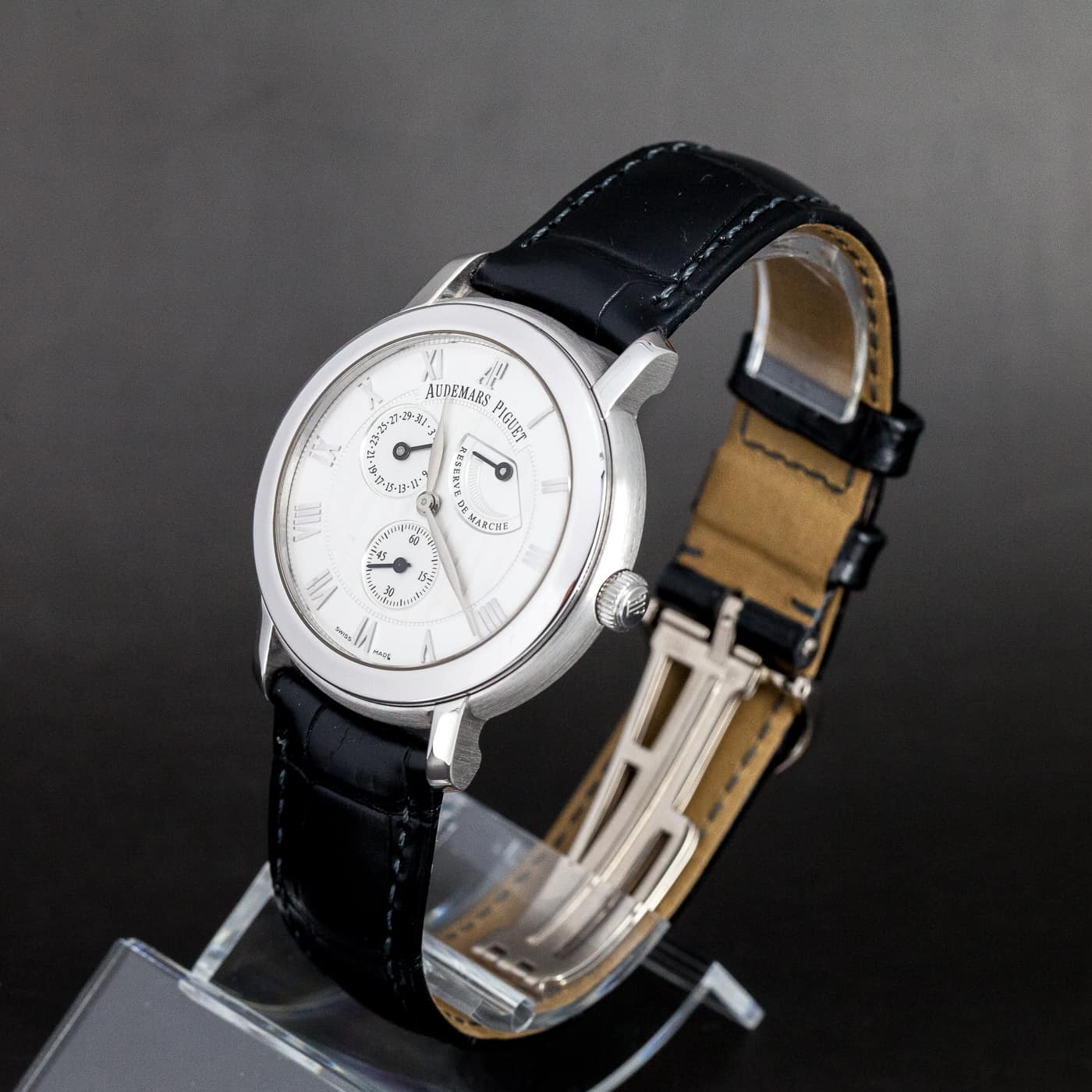 18k Audemars Piguet "Jules Audemars - Réserve de marche" vuodelta 2014 - Image 2