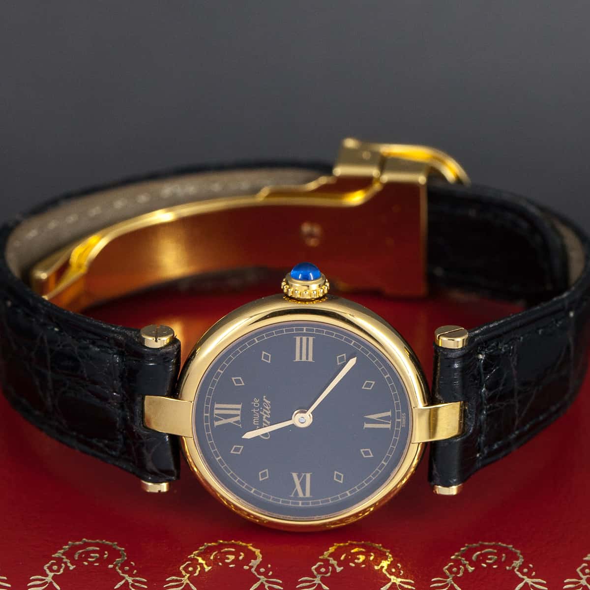 Cartier must de Vermeil naisten rannekello - Image 2