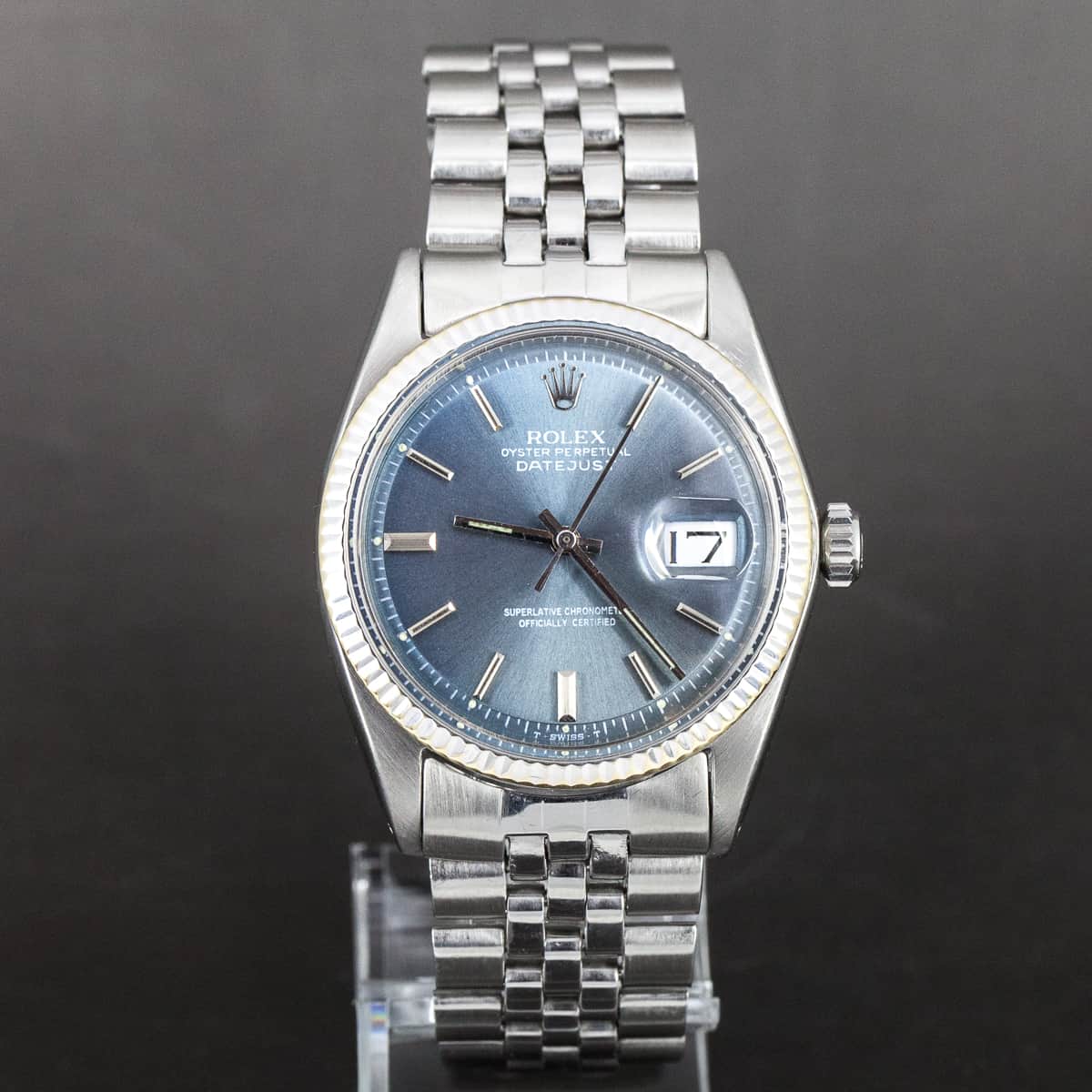 Harvinainen Rolex Oyster Perpetual Datejust ref. 1601 vuodelta 1965 - Image 2