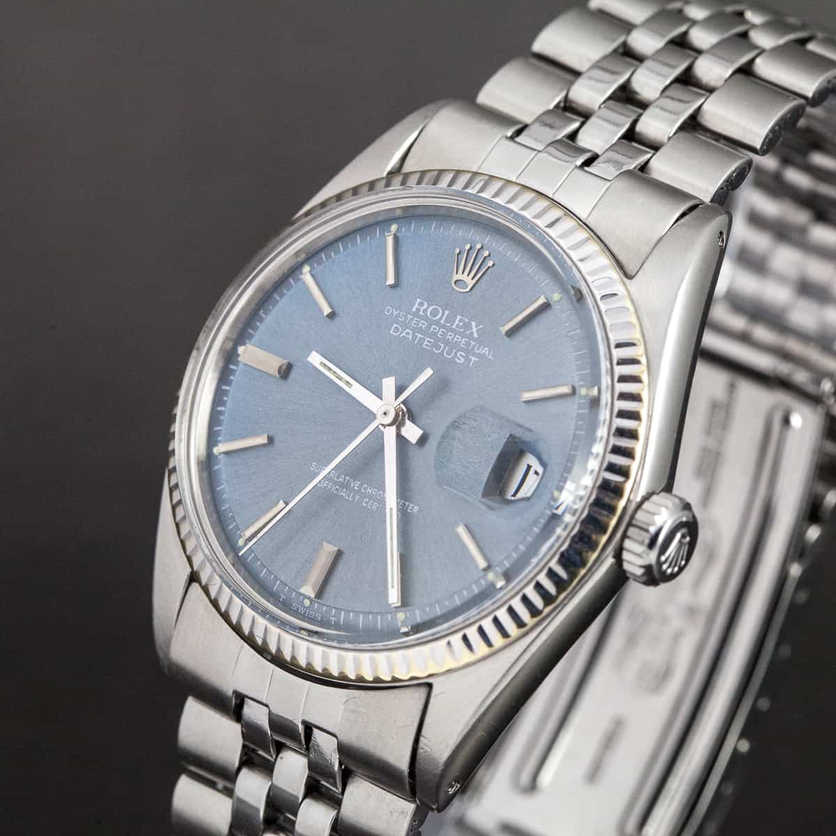 Harvinainen Rolex Oyster Perpetual Datejust ref. 1601 vuodelta 1965 - Image 3
