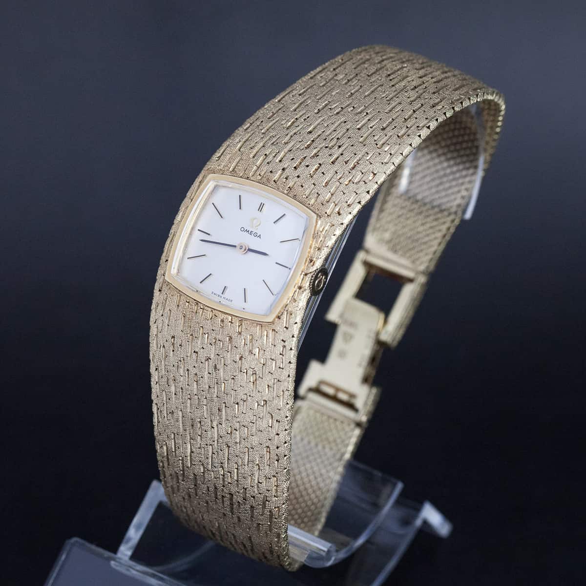 14k NOS Omega naisten rannekello 1970-luvulta. - Image 3