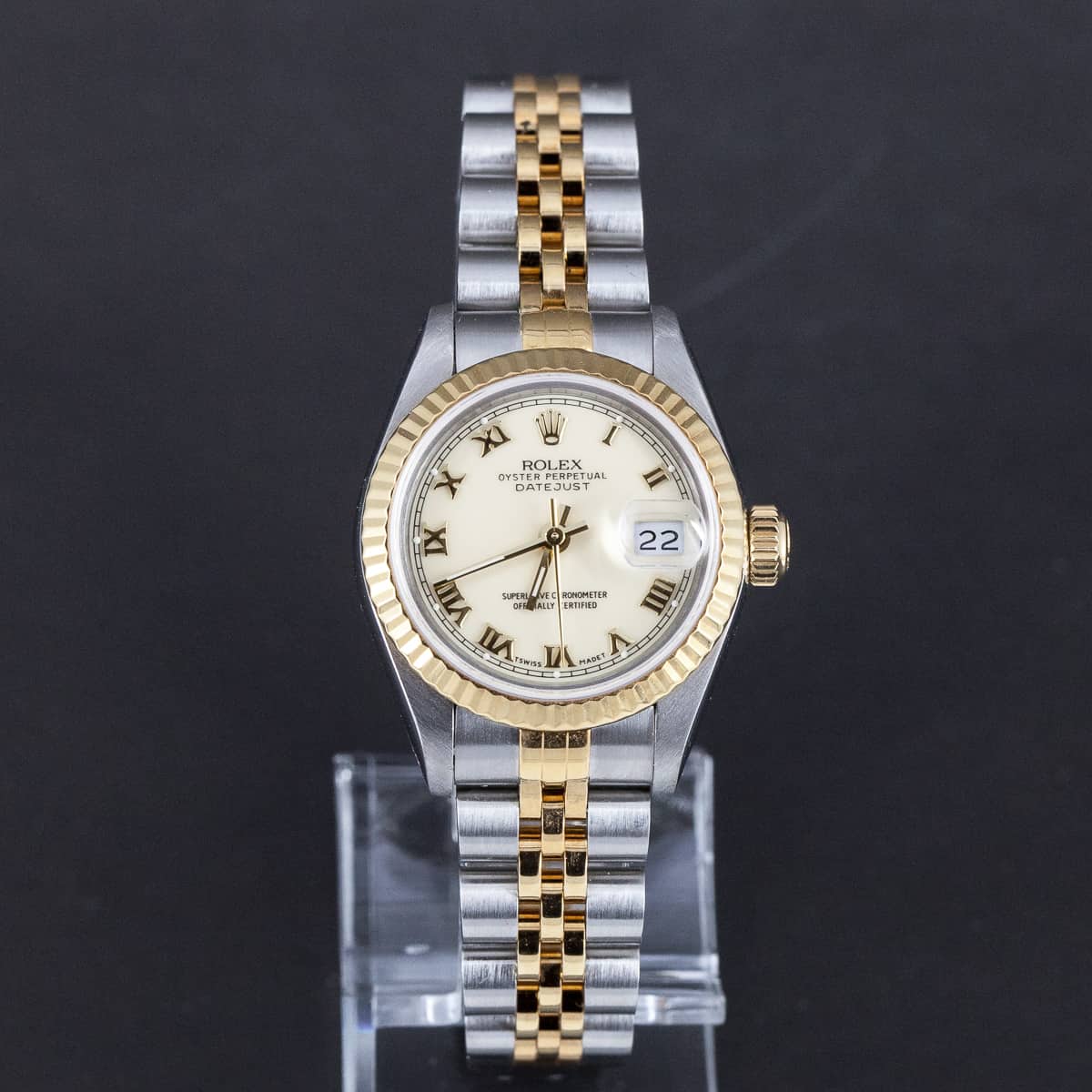 Rolex Oyster Datejust Lady ref.69173 vuodelta 1990 - Image 3