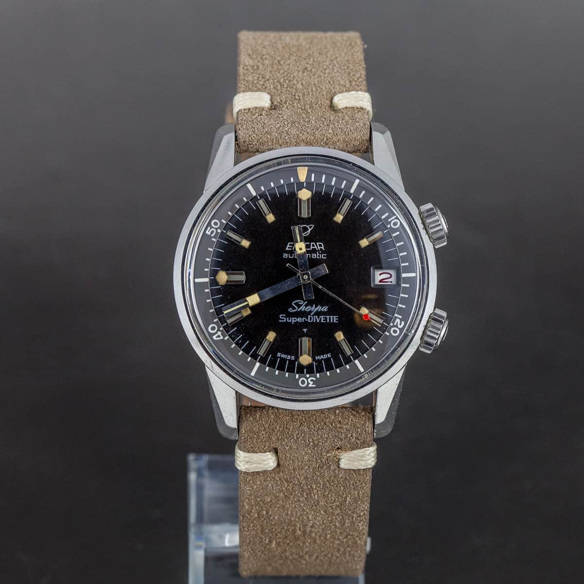 Enicar Sherpa Super-Divette sukeltajankello v.1964 - Image 6