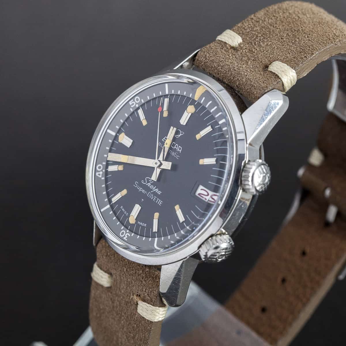 Enicar Sherpa Super-Divette sukeltajankello v.1964 - Image 7