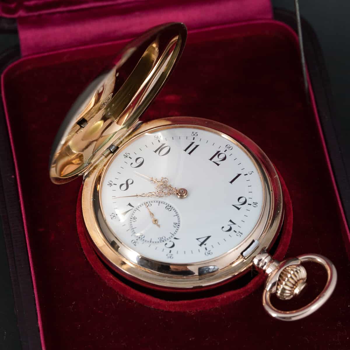 14k Mermod Frères pocket watch from the 1920s