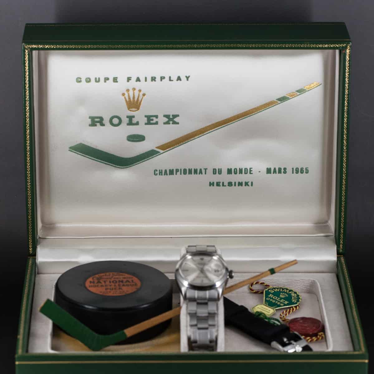 Aarne Honkavaaran Helsingin Fairplay Cup Rolex vuodelta 1965 - Image 5
