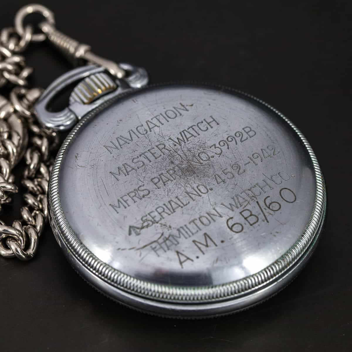 Hamilton RAF 3992B lentokoneen navigaatiokello v.1942 - Image 2