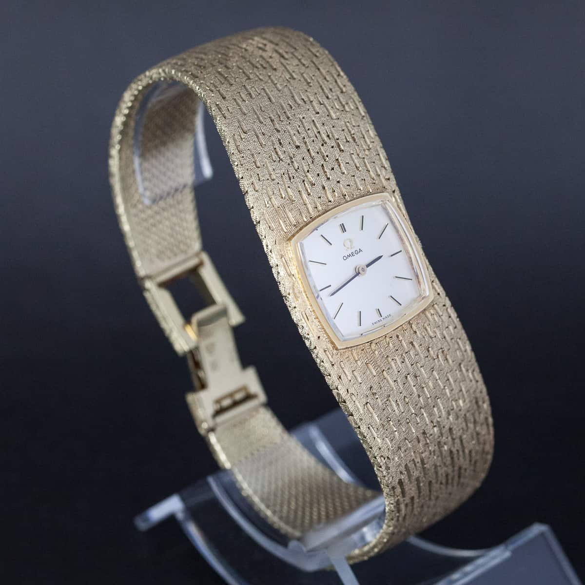 14k NOS Omega naisten rannekello 1970-luvulta. - Image 4