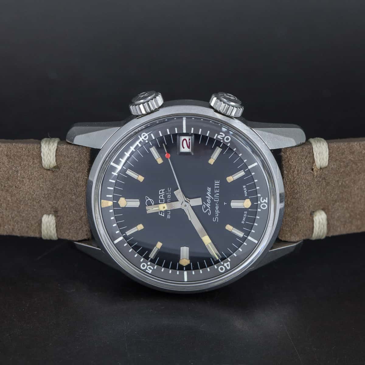 Enicar Sherpa Super-Divette sukeltajankello v.1964 - Image 3