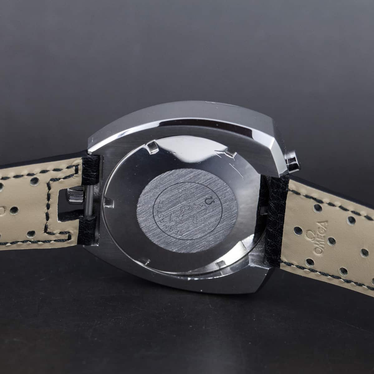 Harvinainen Omega Seamaster "Bullhead" kronografi v.1969 - Image 4