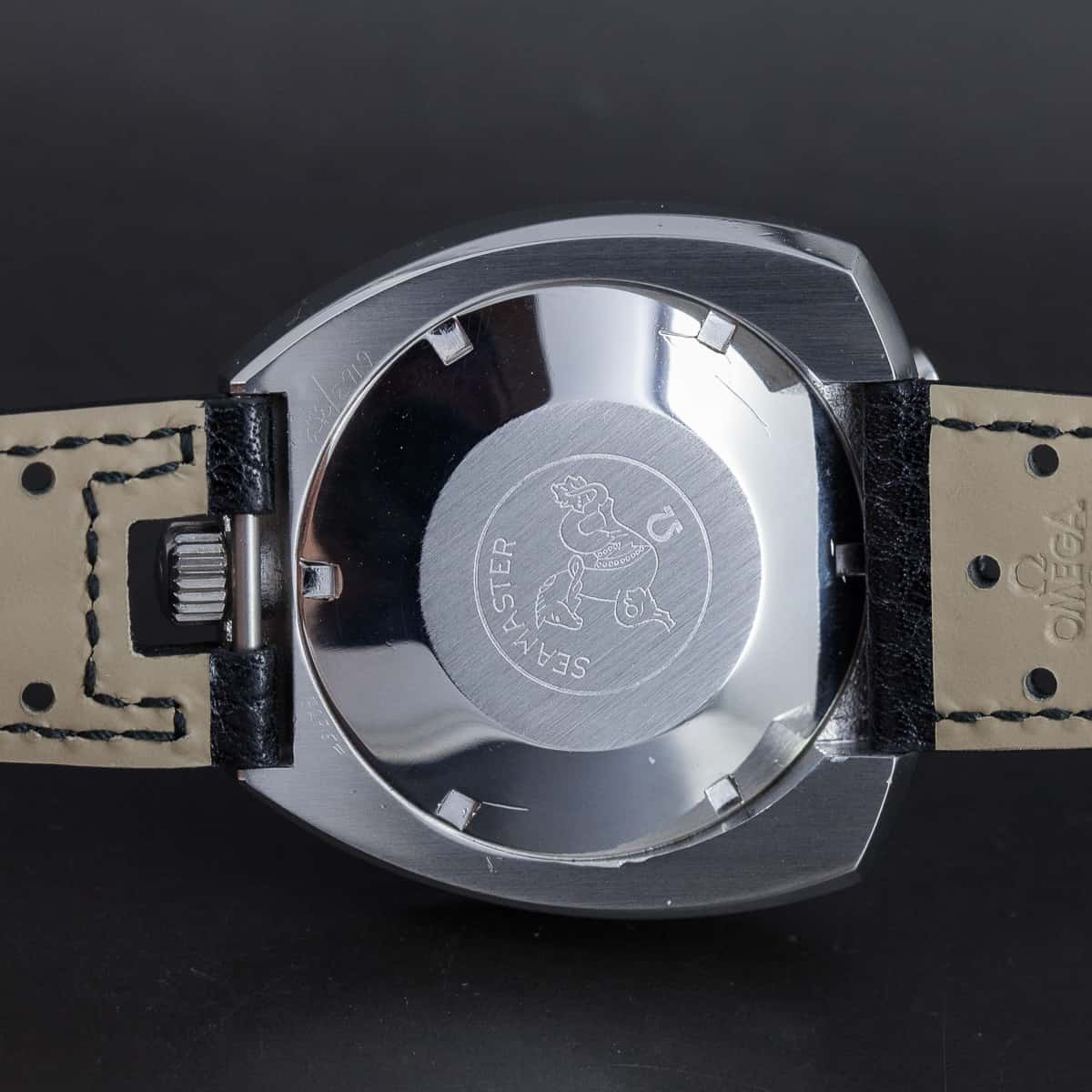 Harvinainen Omega Seamaster "Bullhead" kronografi v.1969 - Image 6