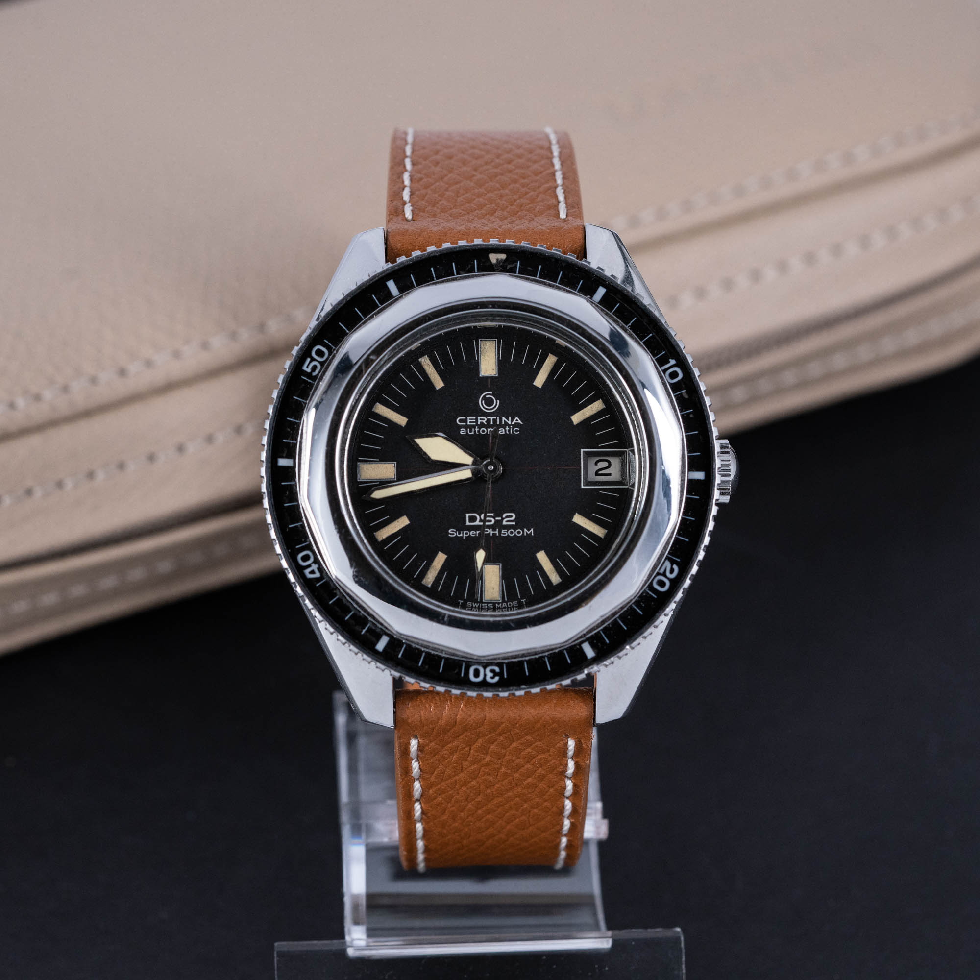 Harvinainen Certina DS-2 PH-500M Super sukeltajankello vuodelta 1969 - Image 6