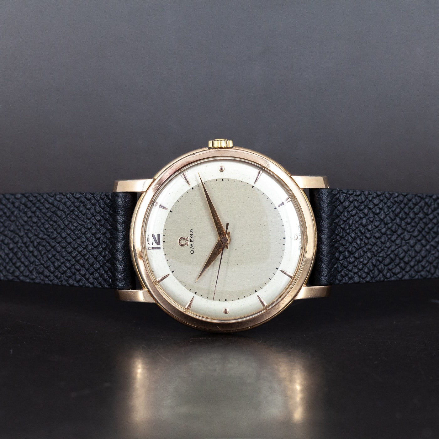 Harvinainen Omega ref. 2545 Jumbo pukukello vuodelta 1948 - Image 8