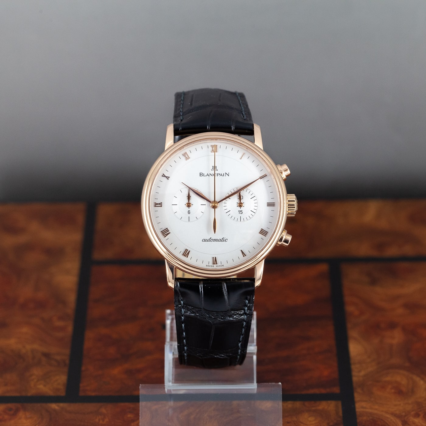 18k Blancpain Villeret kronografi ref.4082 vuodelta 2007 - Image 3