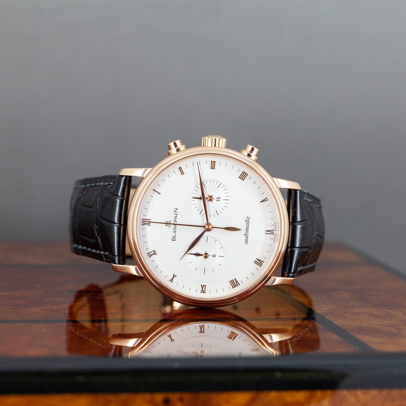 18k Blancpain Villeret kronografi ref.4082 vuodelta 2007