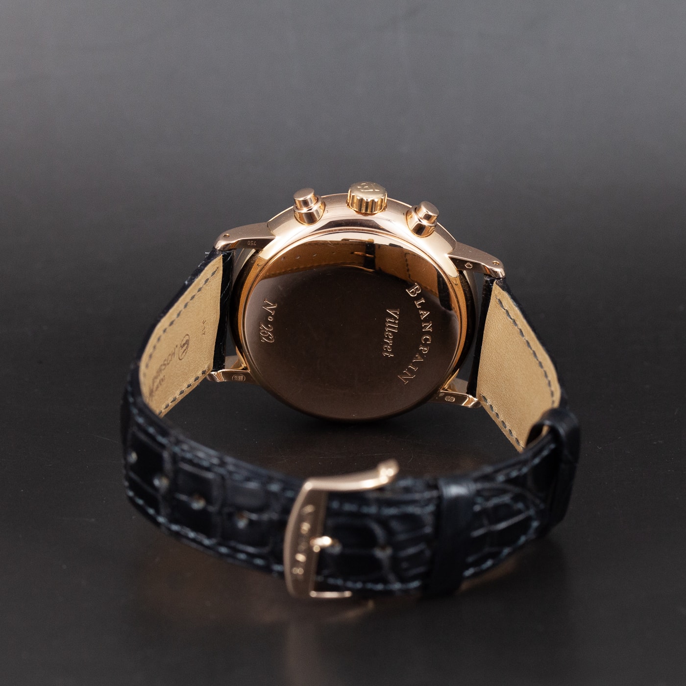 18k Blancpain Villeret kronografi ref.4082 vuodelta 2007 - Image 7