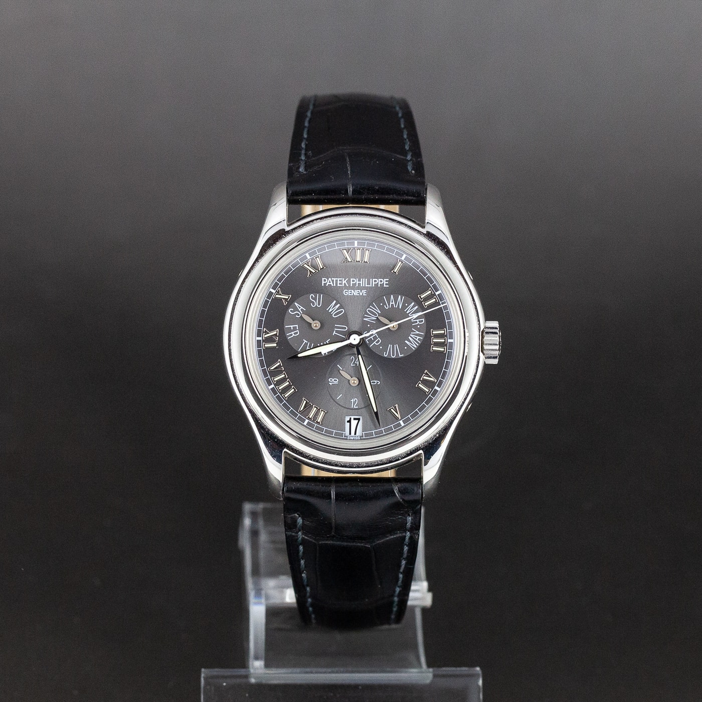 Platina Patek Philippe ref.5035P Annual Calender vuodelta 2002 - Image 7