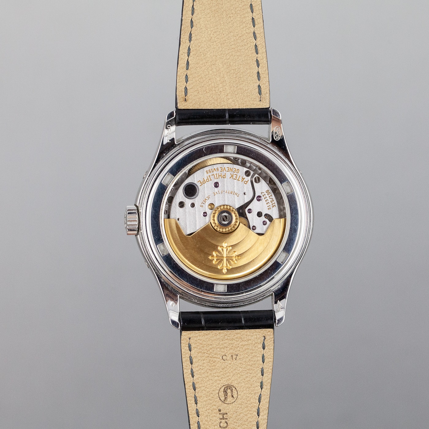 Platina Patek Philippe ref.5035P Annual Calender vuodelta 2002 - Image 5