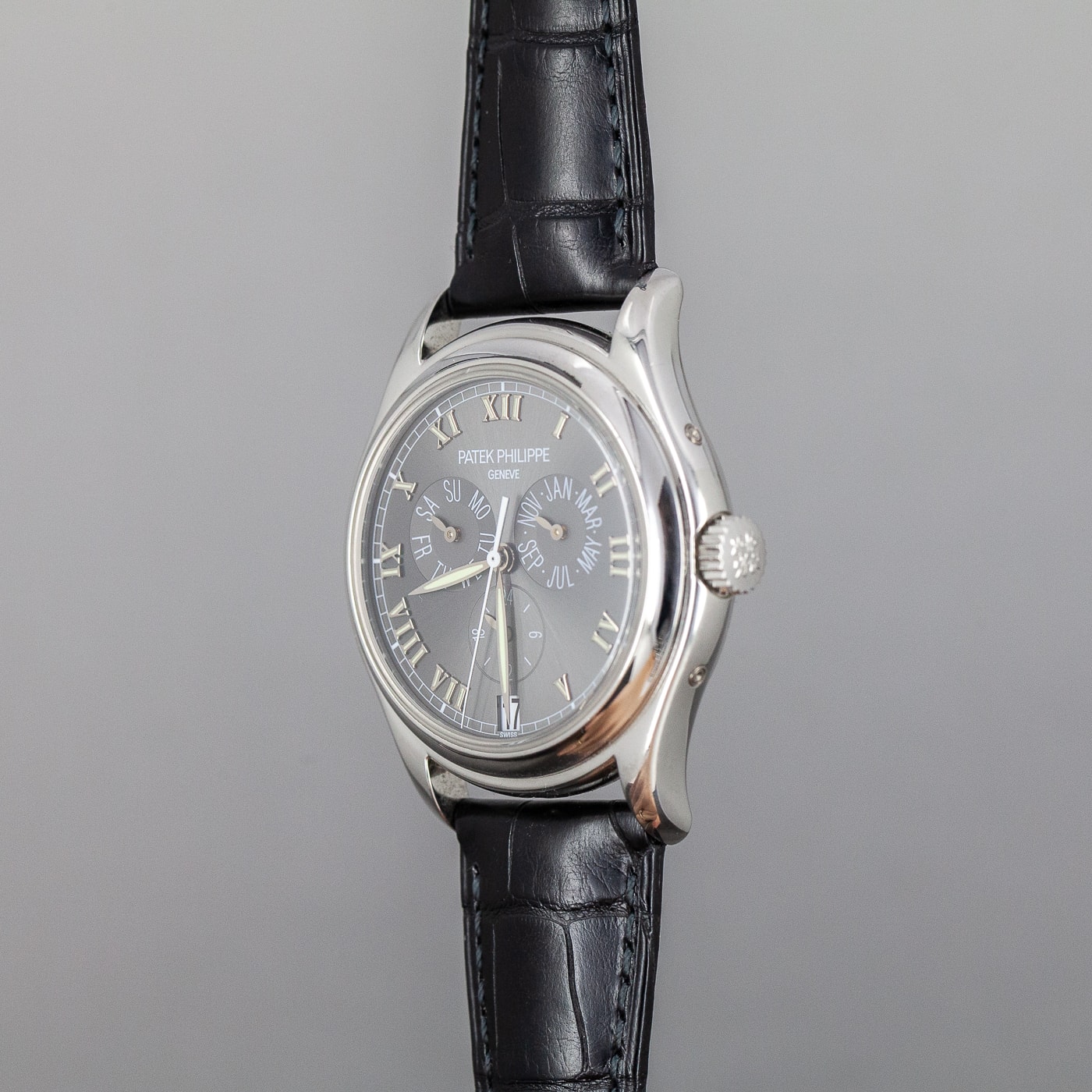 Platina Patek Philippe ref.5035P Annual Calender vuodelta 2002 - Image 2