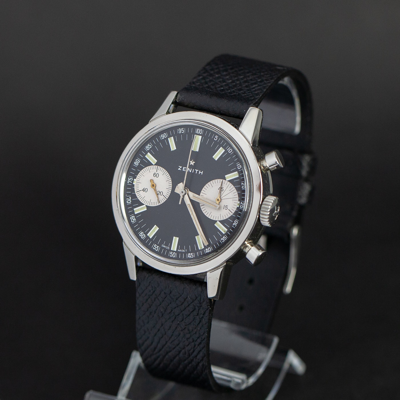 Harvinainen Zenith ref. A278 kronografi vuodelta 1969 - Image 2