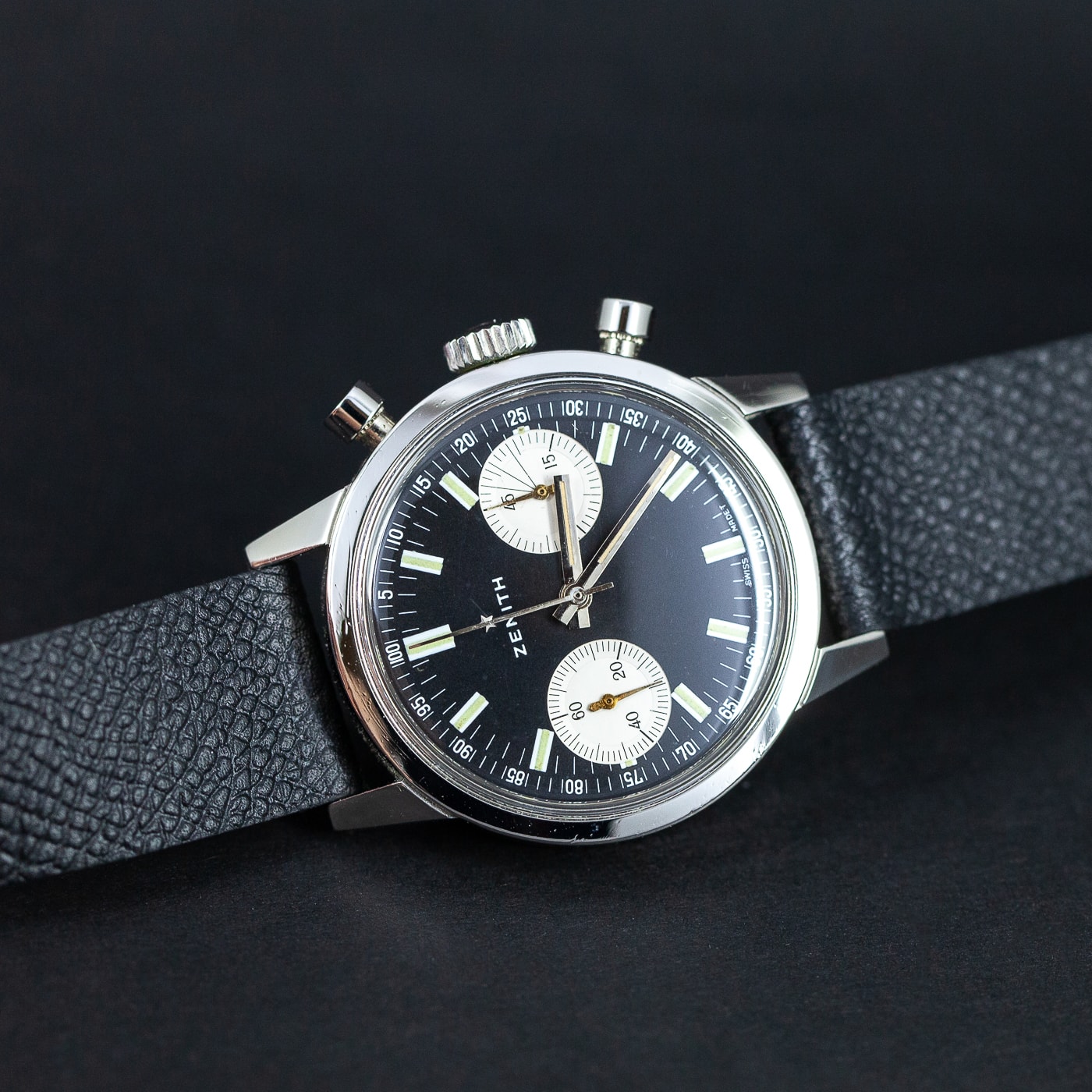 Harvinainen Zenith ref. A278 kronografi vuodelta 1969