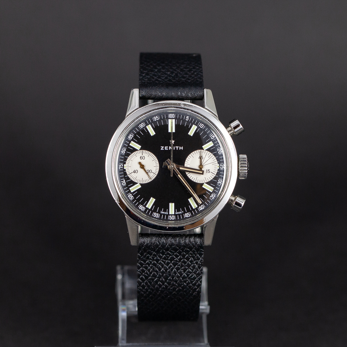 Harvinainen Zenith ref. A278 kronografi vuodelta 1969 - Image 4