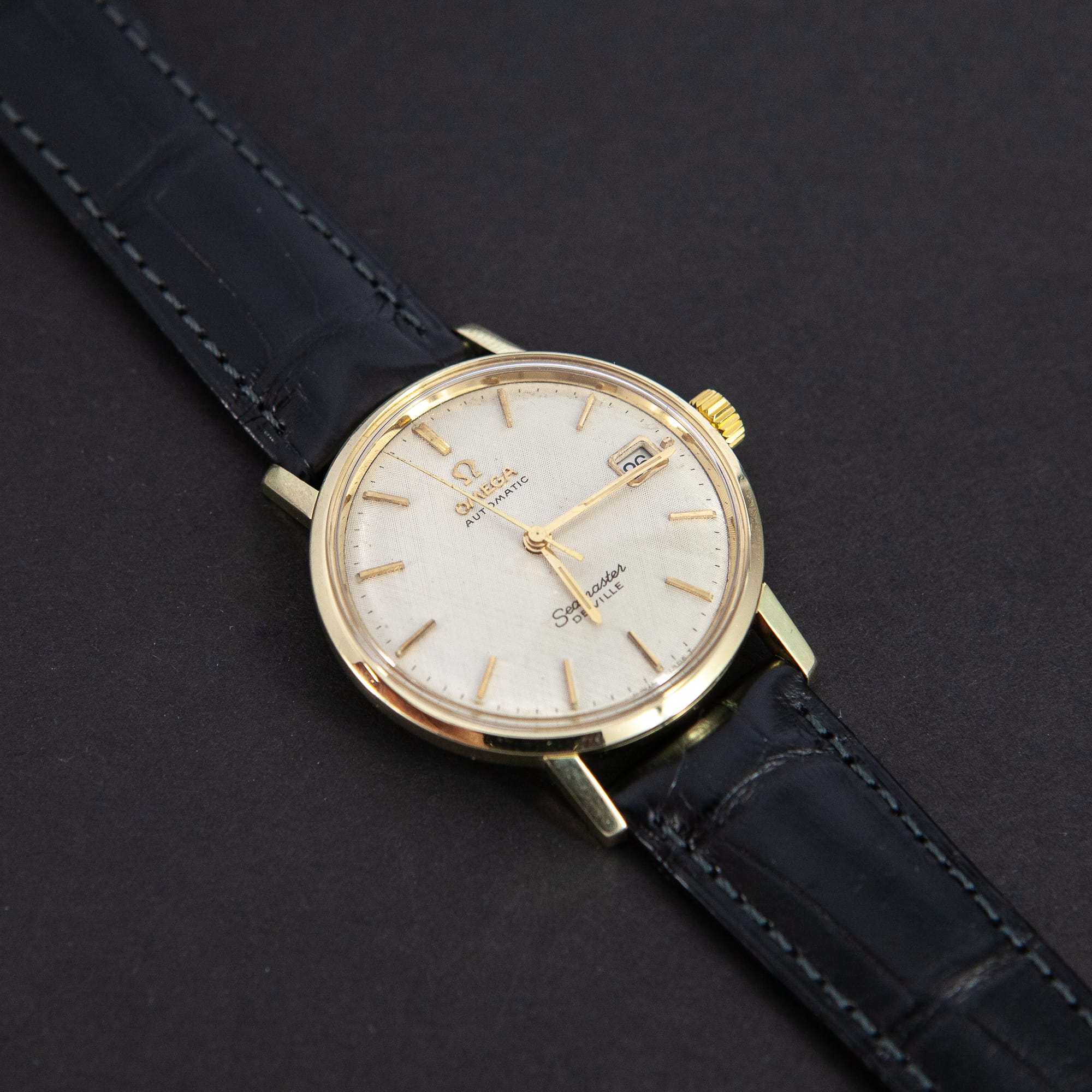 14k Omega Seamaster De-Ville pukukello vuodelta 1965 - Image 2