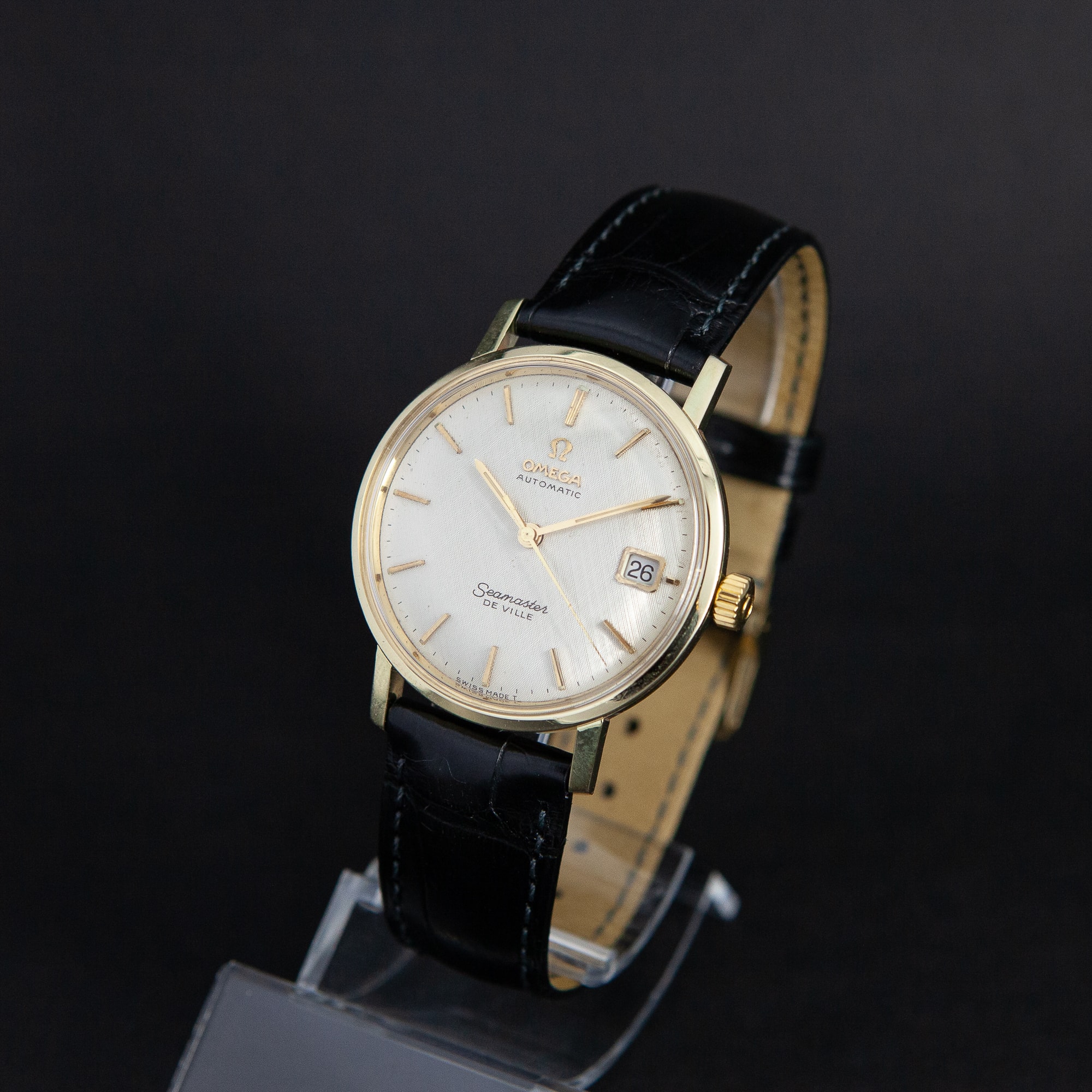 14k Omega Seamaster De-Ville pukukello vuodelta 1965