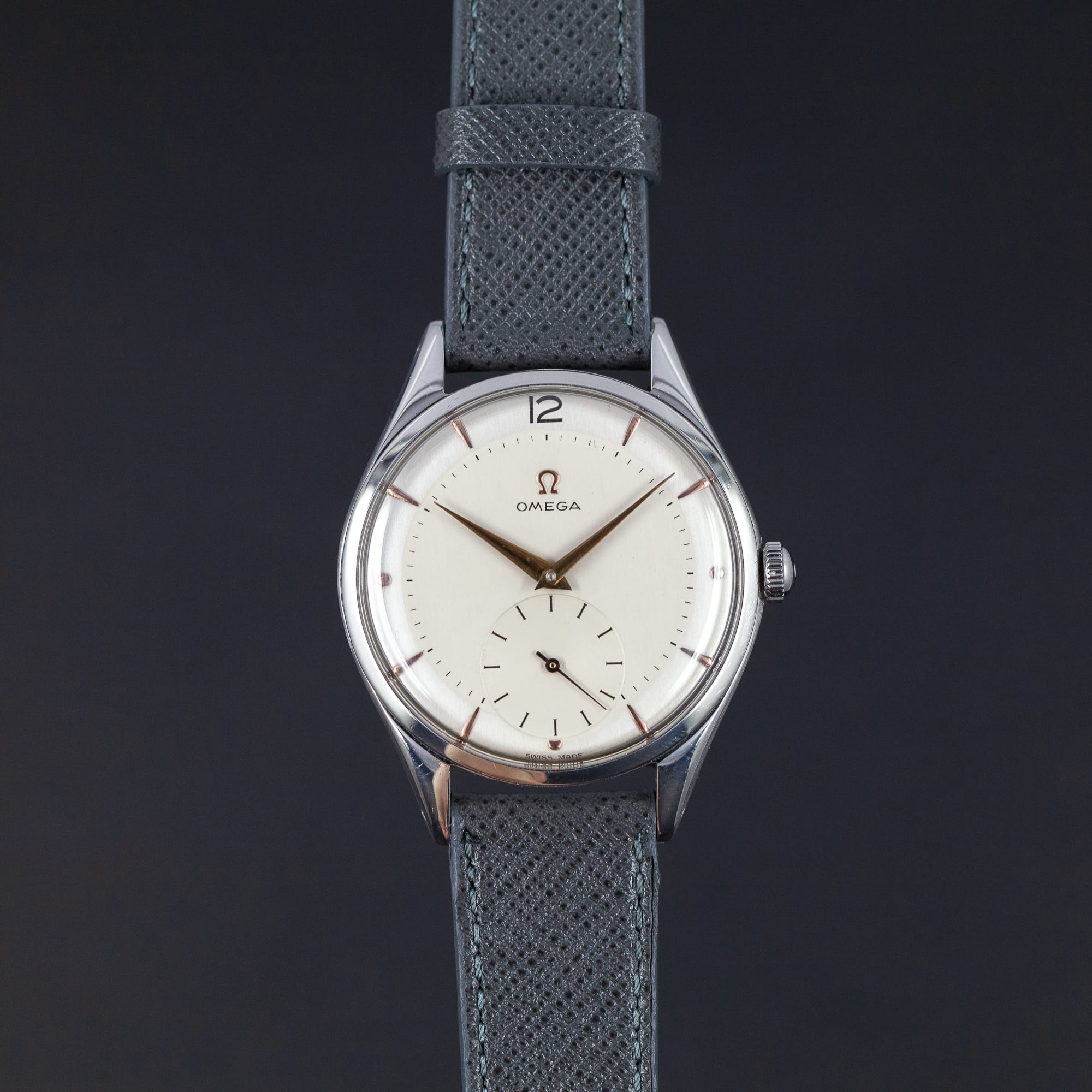 Omega CK2505 Jumbo teräskuorinen rannekello - Image 5