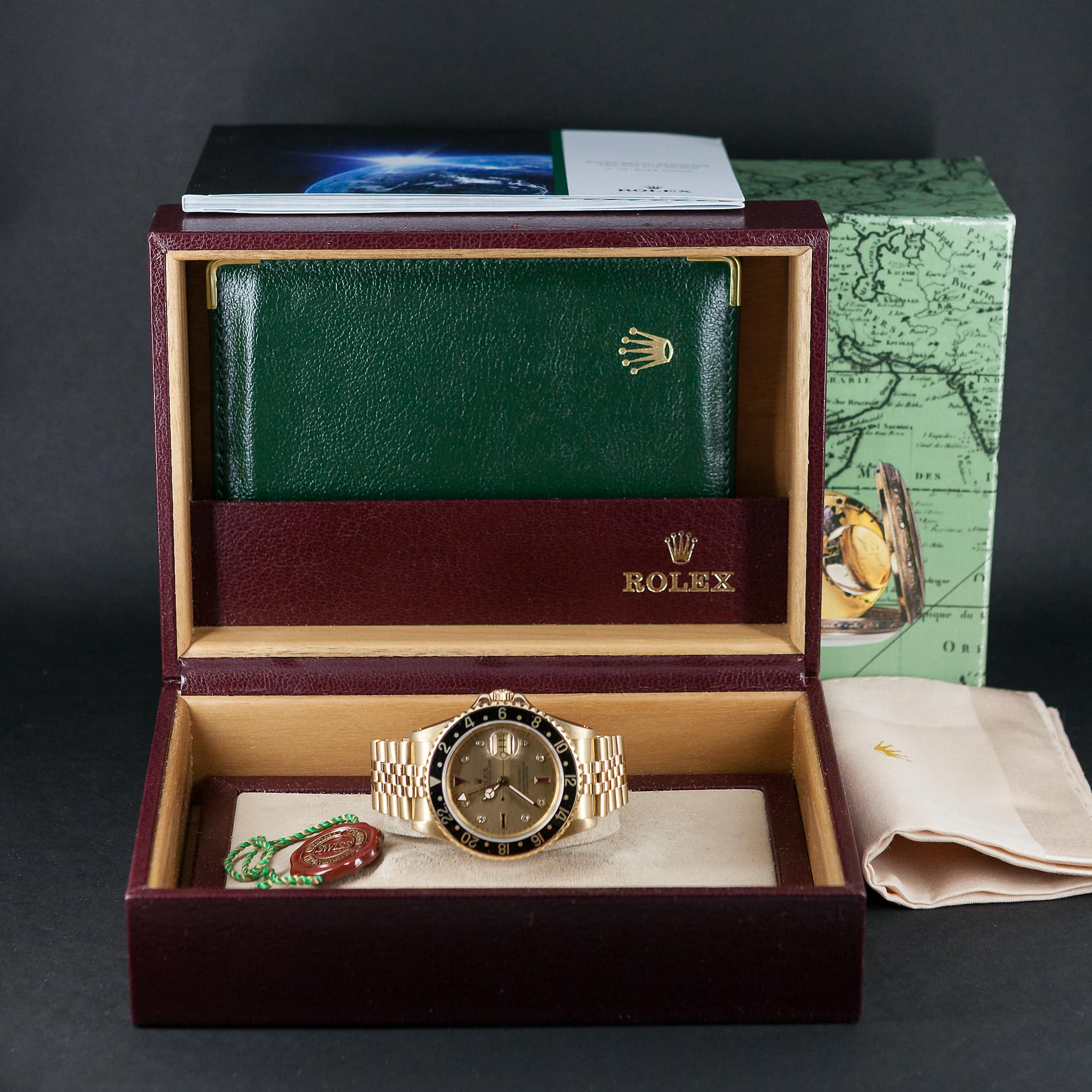 18k Rolex GMT-Master II "Sultan Serti" vuodelta 1991 - Image 8