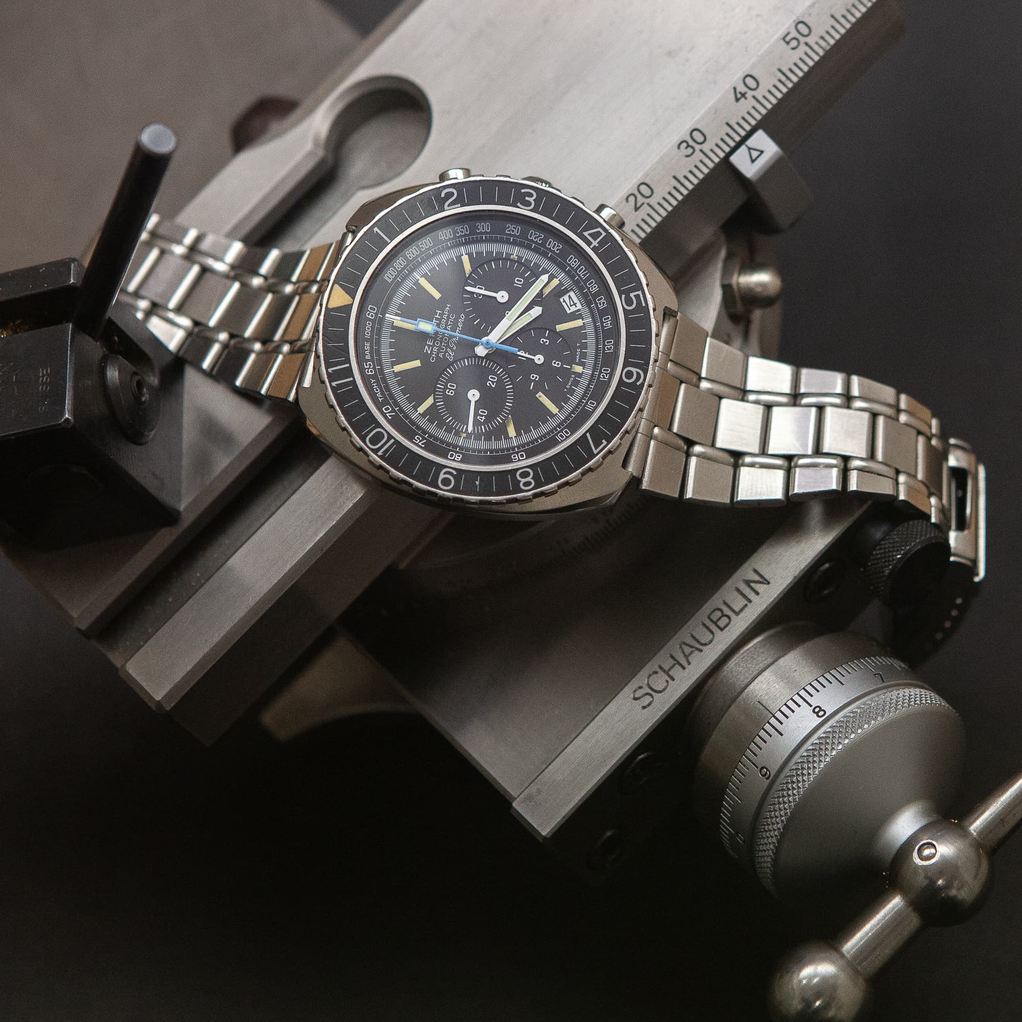 Zenith El Primero Sub-Sea Pilot kronografi vuodelta 1972 - Image 10