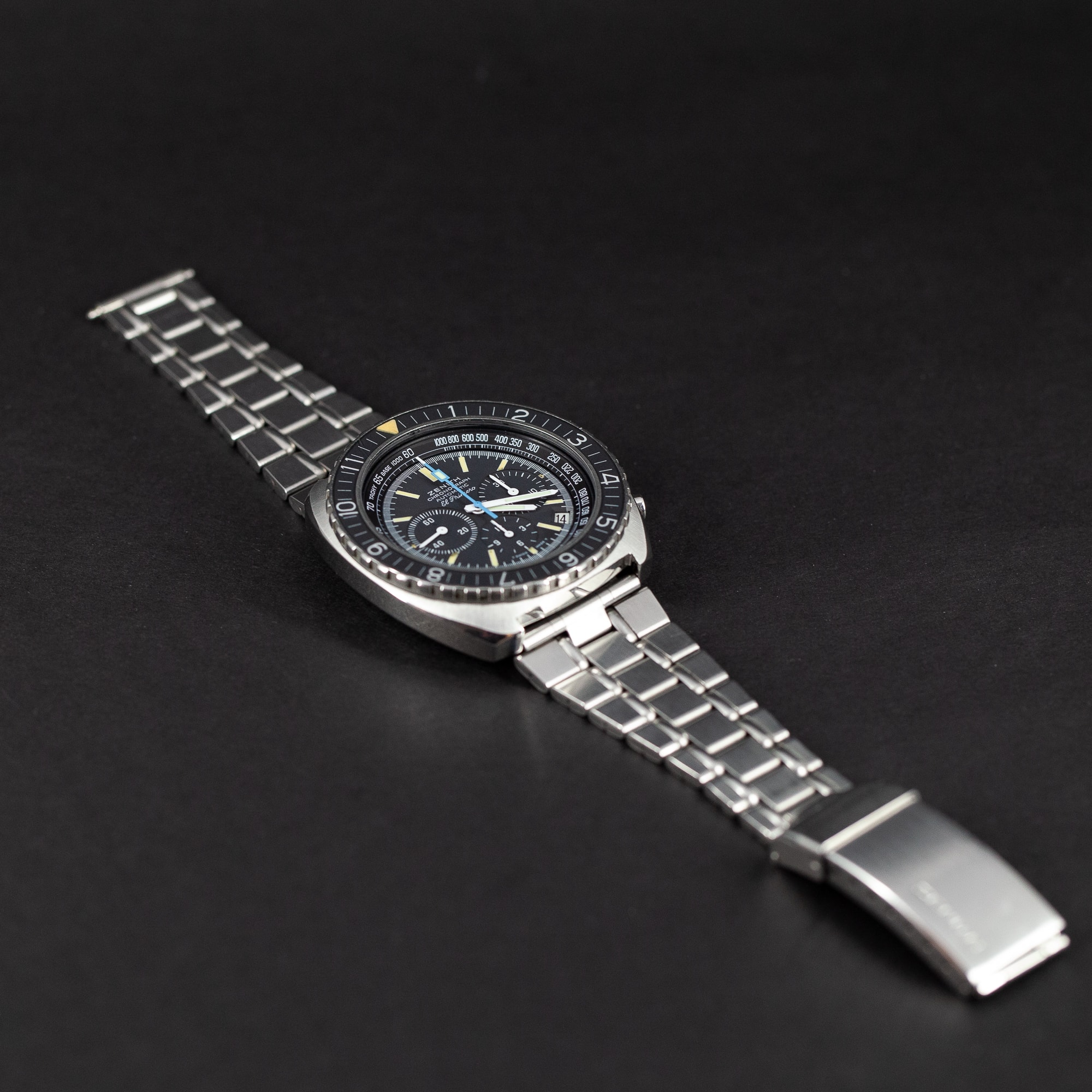 Zenith El Primero Sub-Sea Pilot kronografi vuodelta 1972 - Image 8