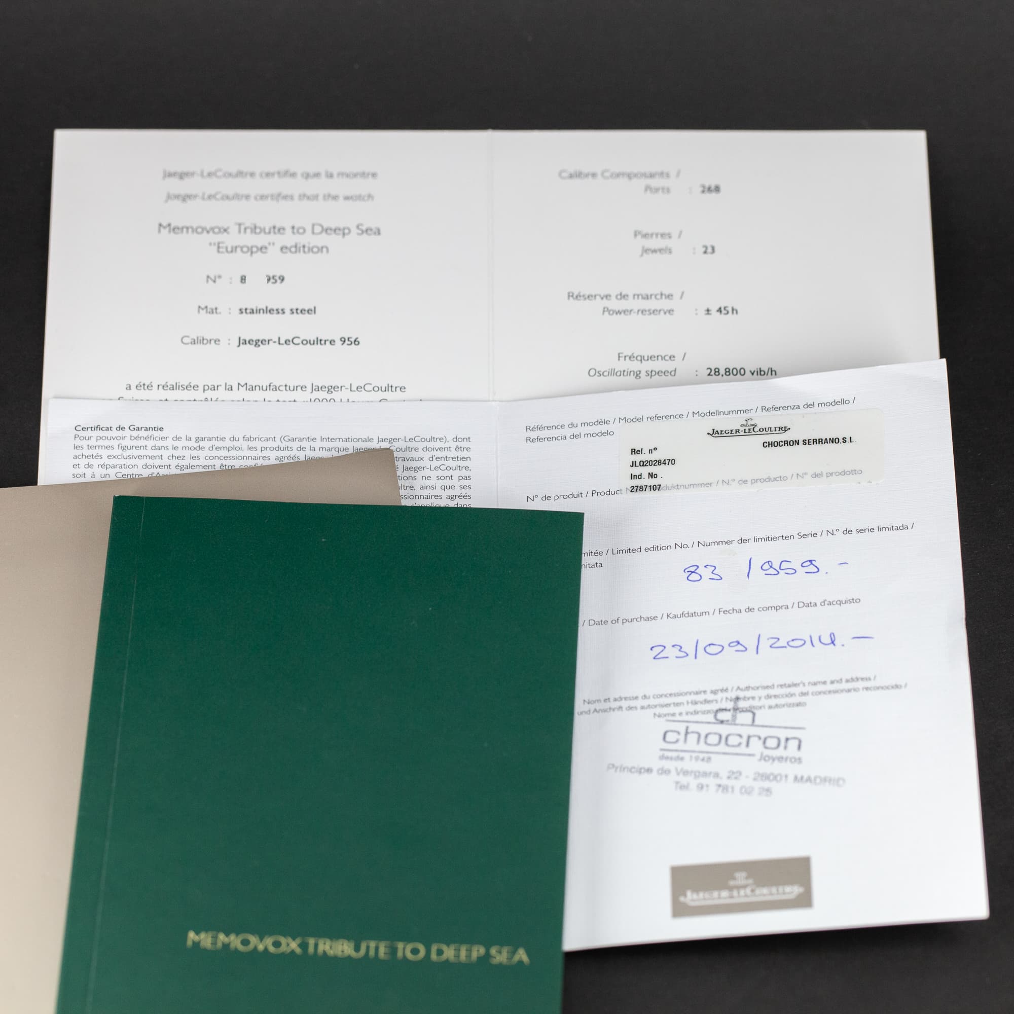 Jaeger LeCoultre Tribute to Deep Sea Alarm sukeltajankello 2014 - Image 9