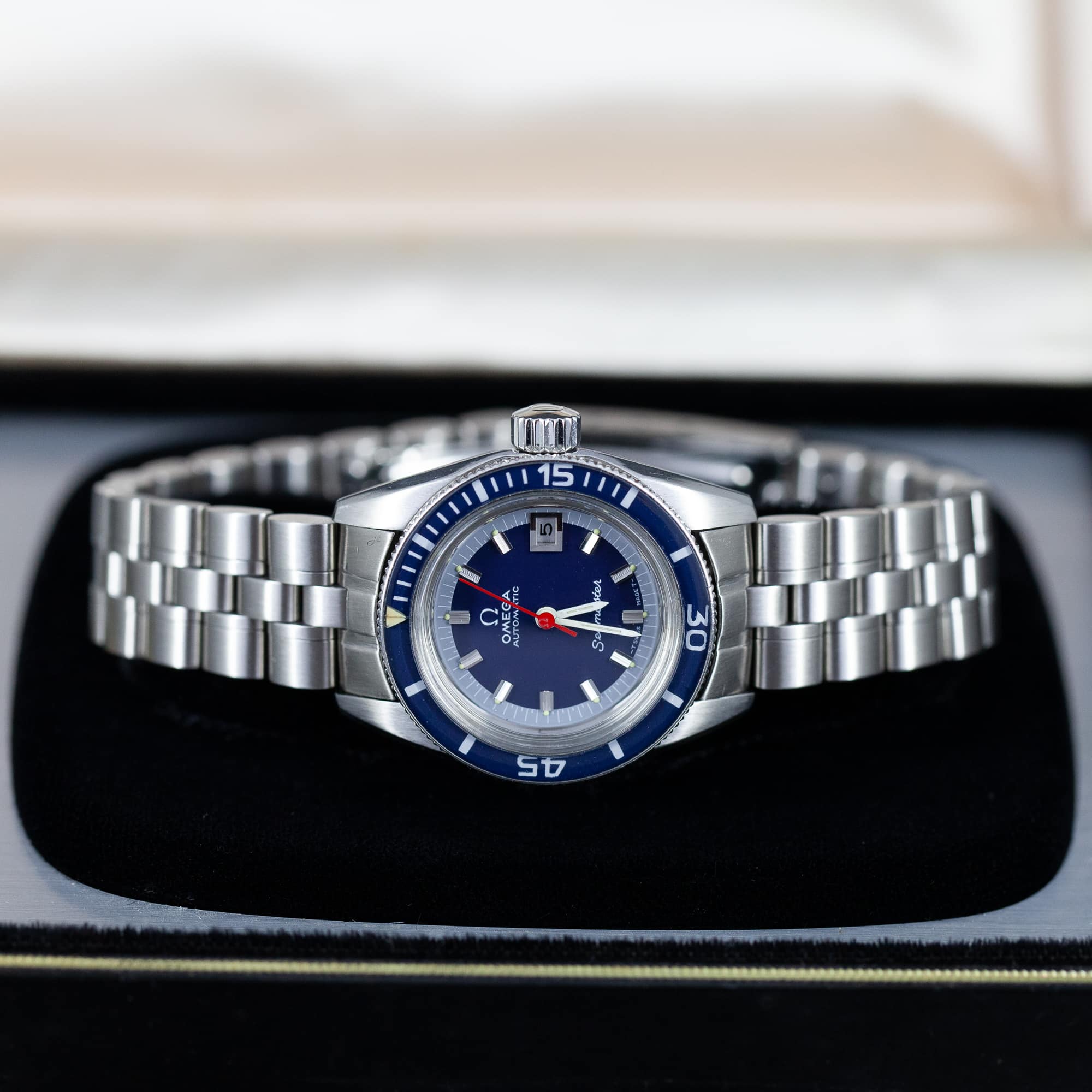 Omega Seamaster 60 naisten sukeltajankello v.1970 - Image 3