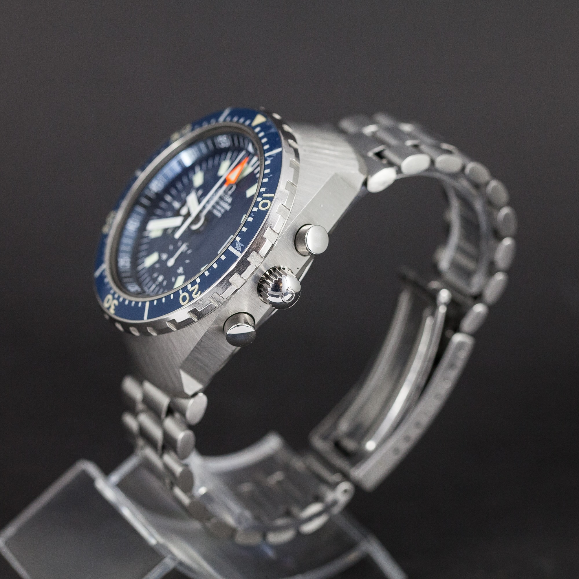 Omega Seamaster 120 "Big Blue" sukeltajan kronografi 1977 - Image 5