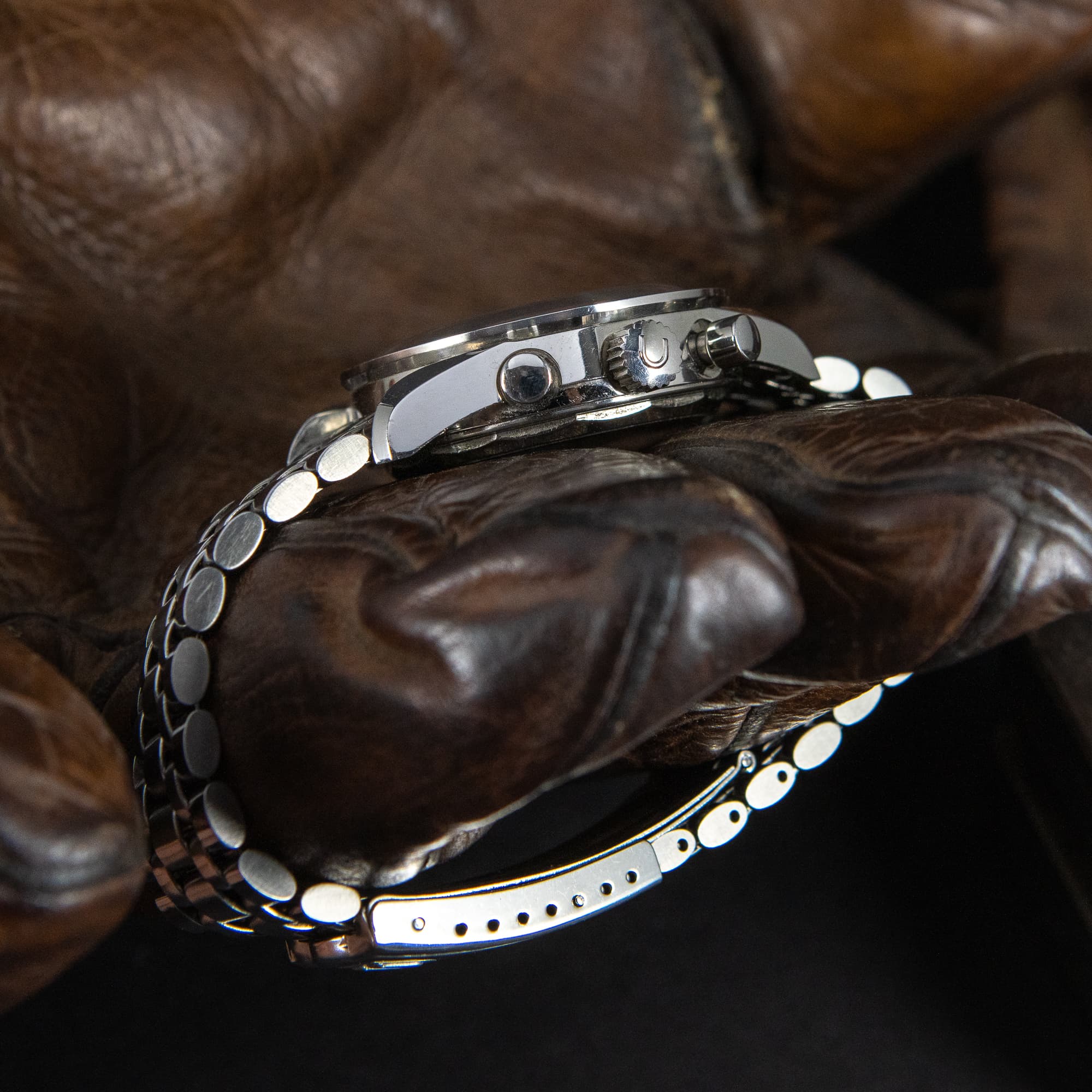 Universal Geneve Compax "Exotic Blue" from 1971 - Image 4