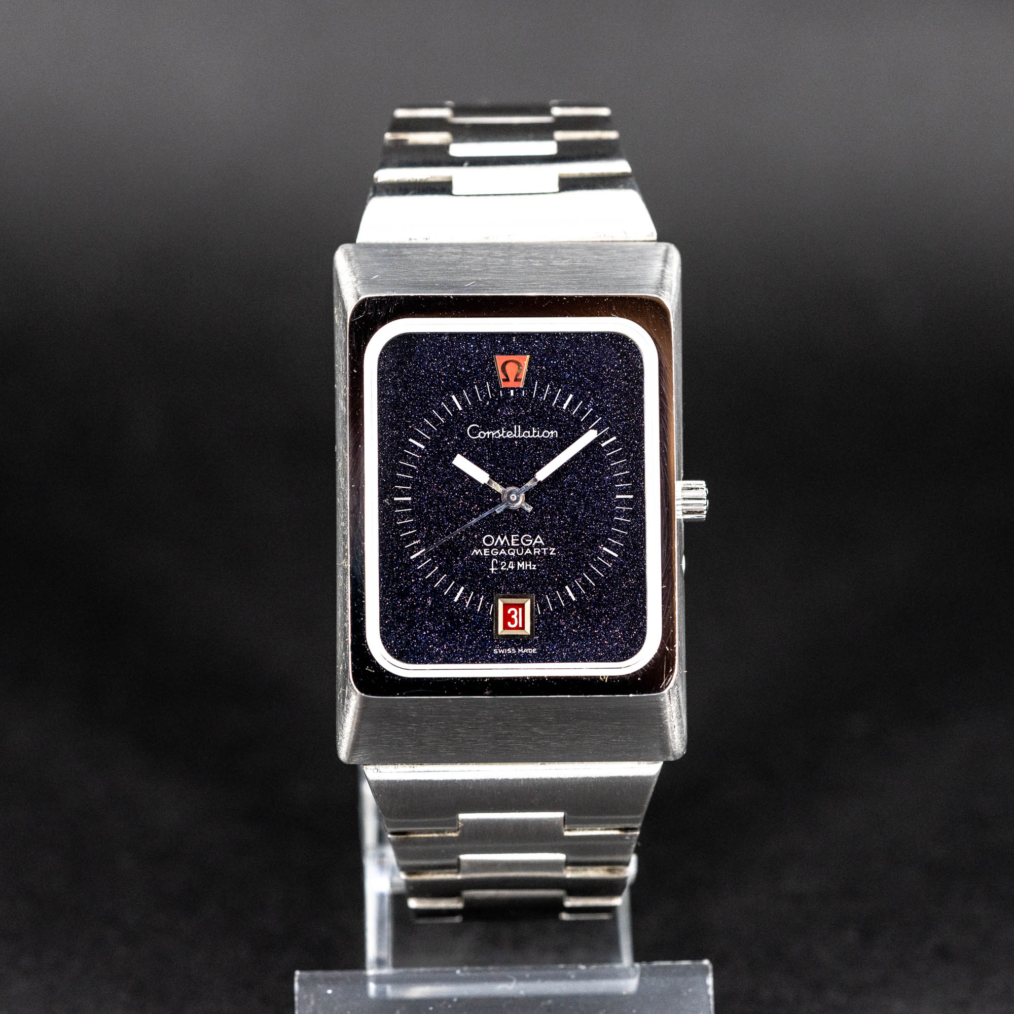 Omega Constellation Megaquarz 2400 Aventurine vuodelta 1974 - Image 6