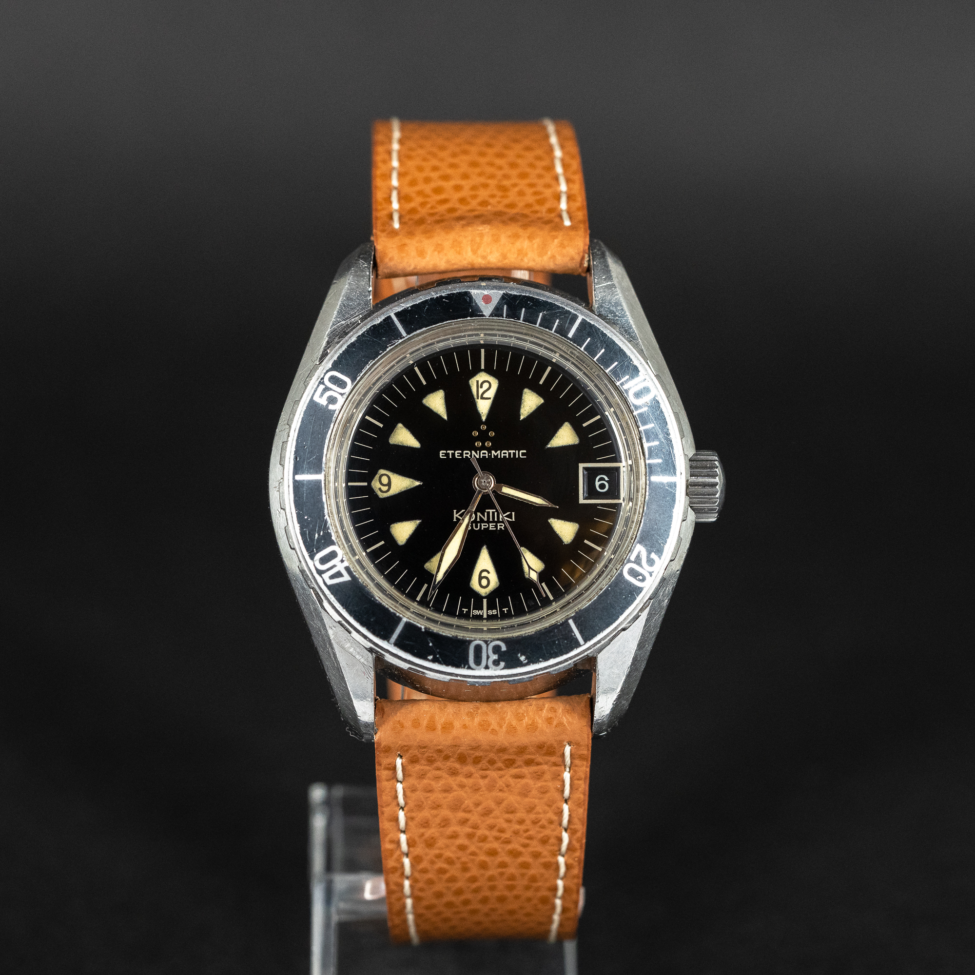 Eterna-Matic Super-KonTiki 130 FTP sukeltajankello vuodelta 1970 - Image 2