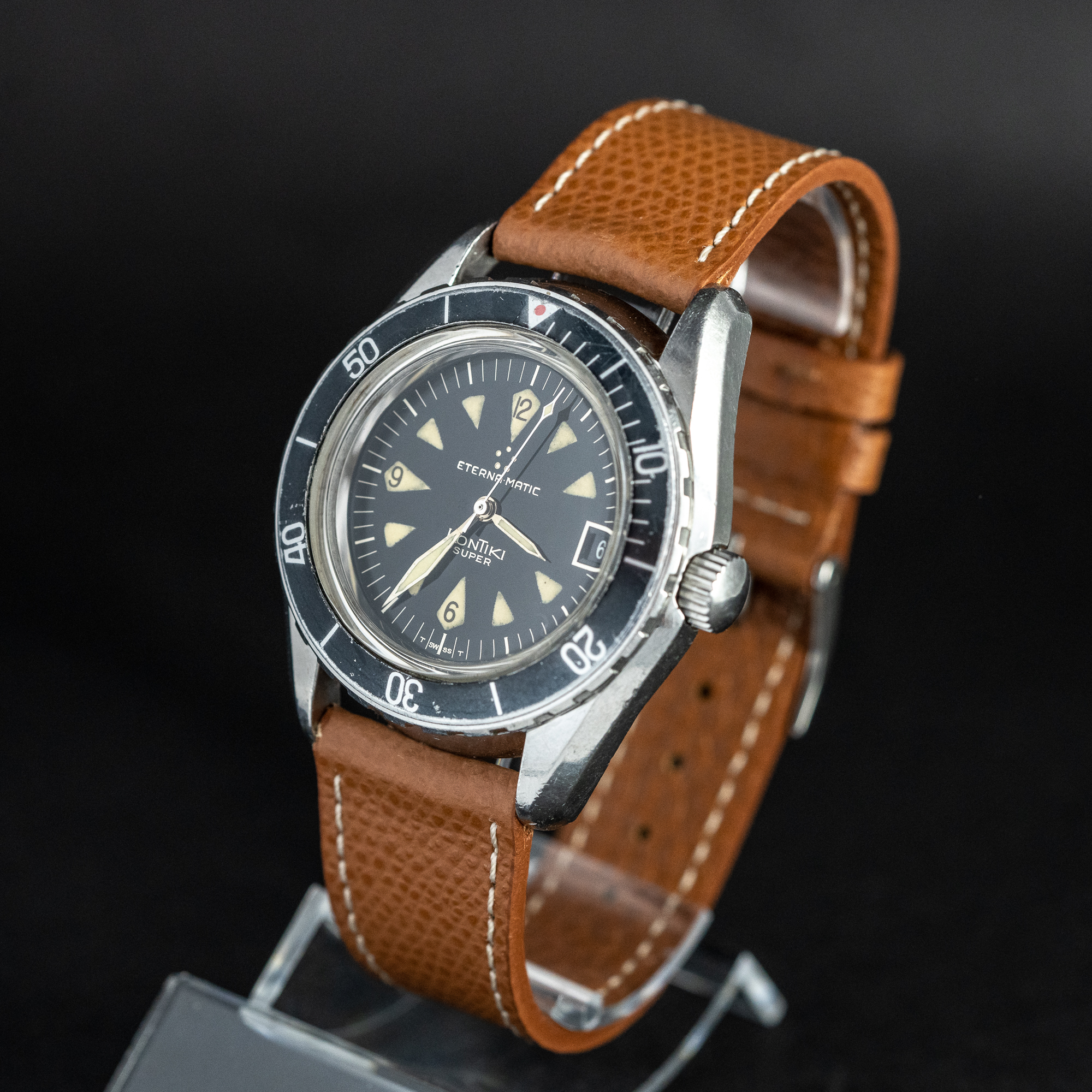 Eterna-Matic Super-KonTiki 130 FTP sukeltajankello vuodelta 1970 - Image 4