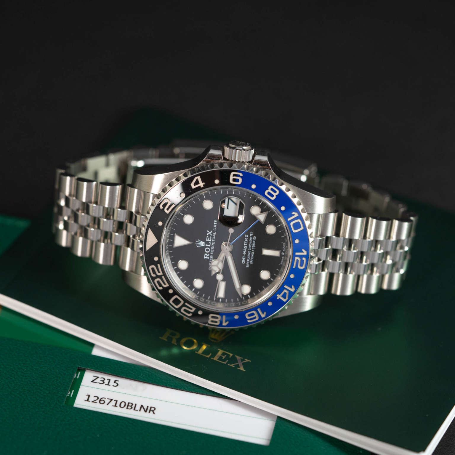 Rolex GMT-Master 126710BLNR 