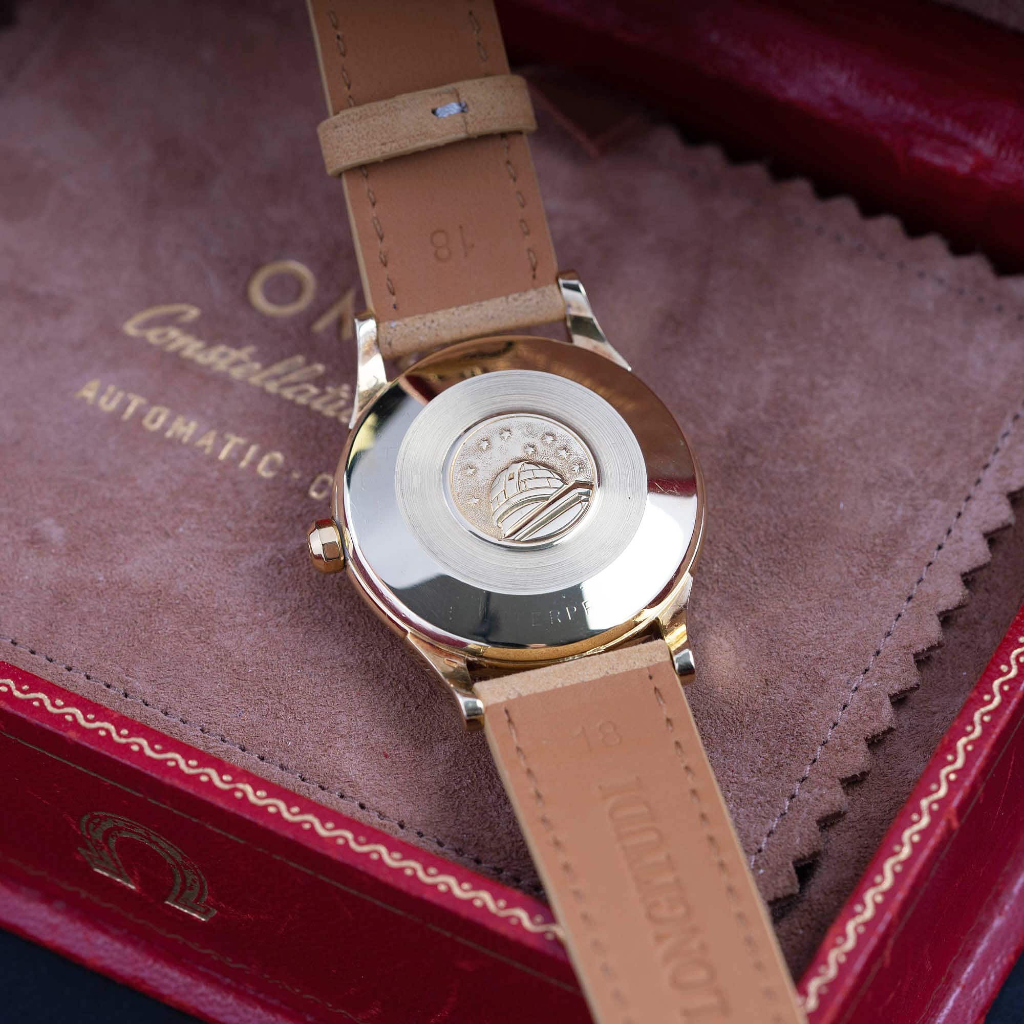 18k Omega Constellation Calendar De-Luxe 2954 vuodelta 1958 - Image 3