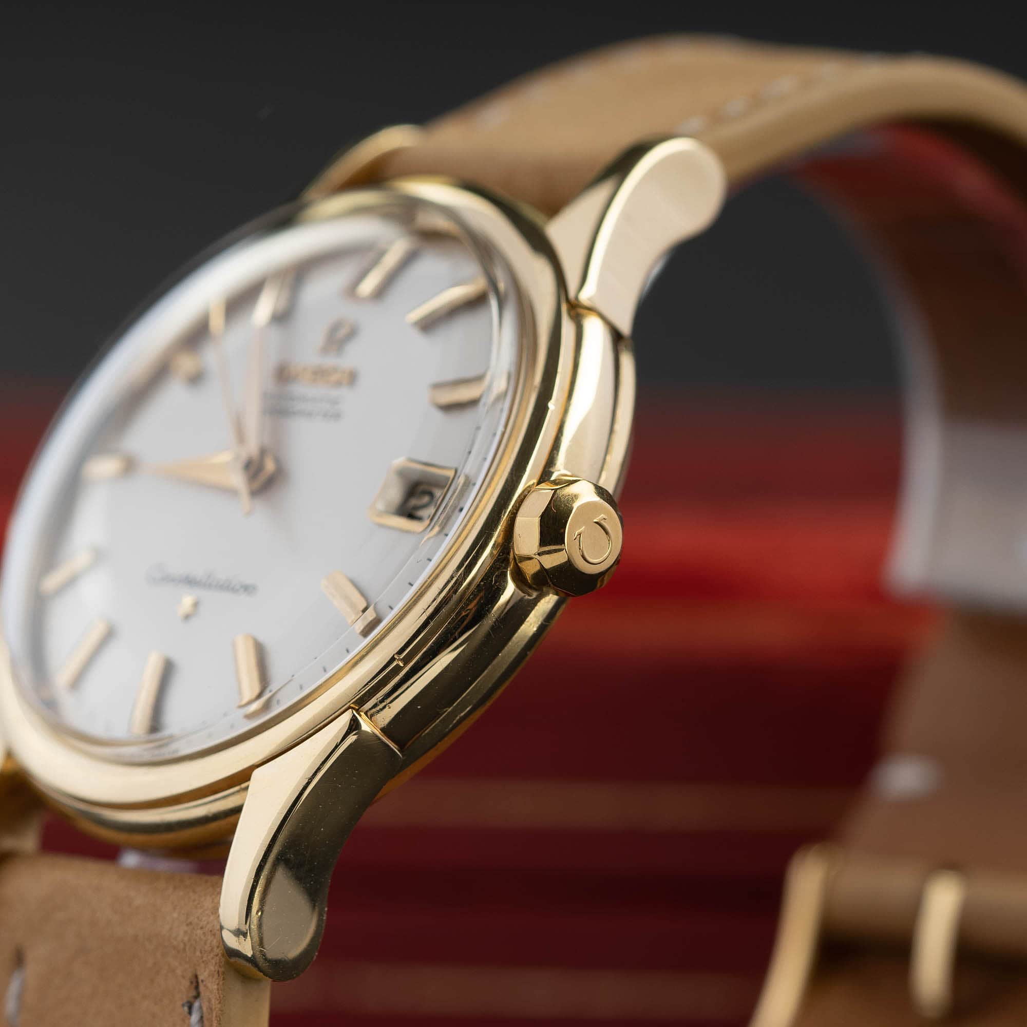 18k Omega Constellation Calendar De-Luxe 2954 vuodelta 1958 - Image 8