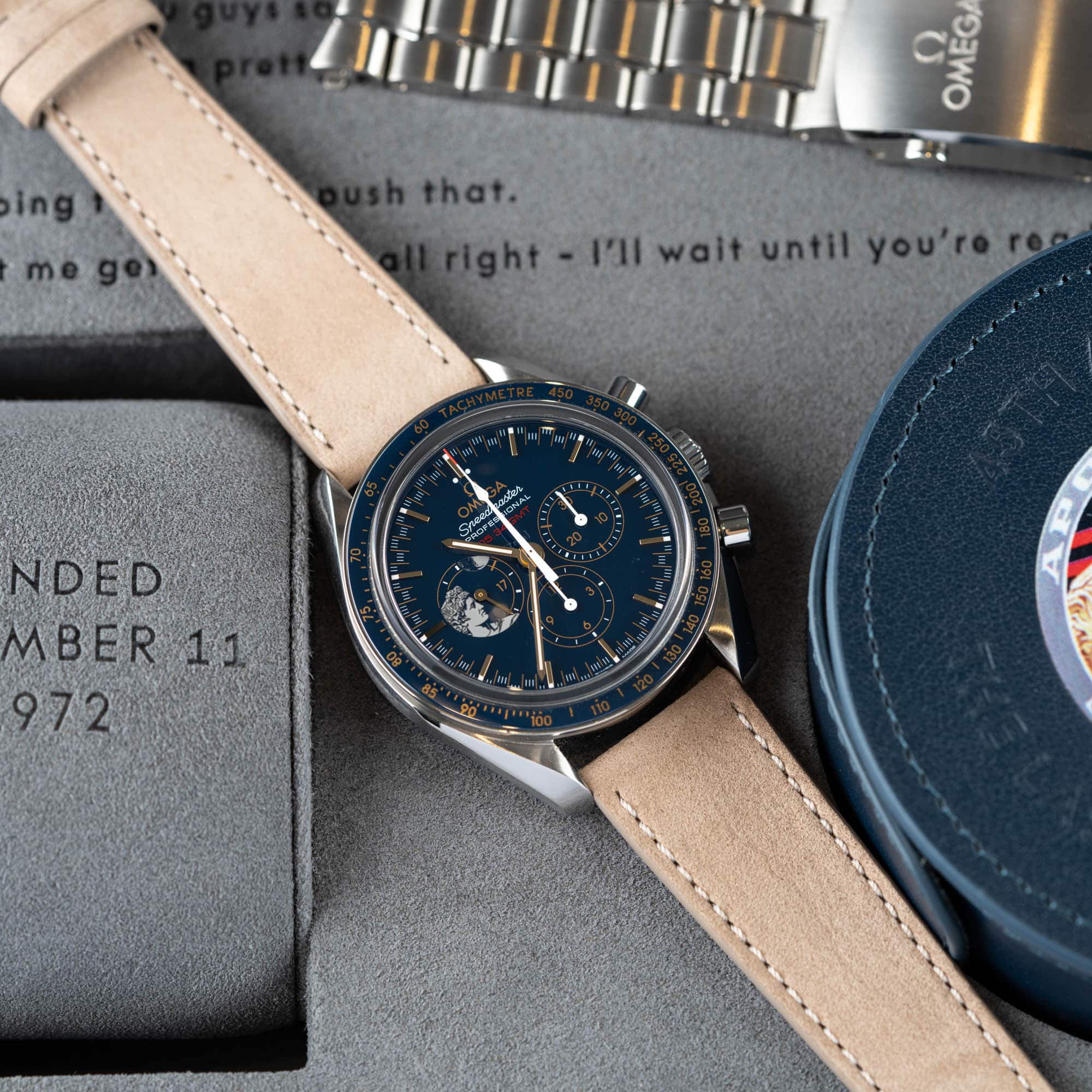 Omega Speedmaster Tribute to Gene Cernan vuodelta 2019 - Image 2
