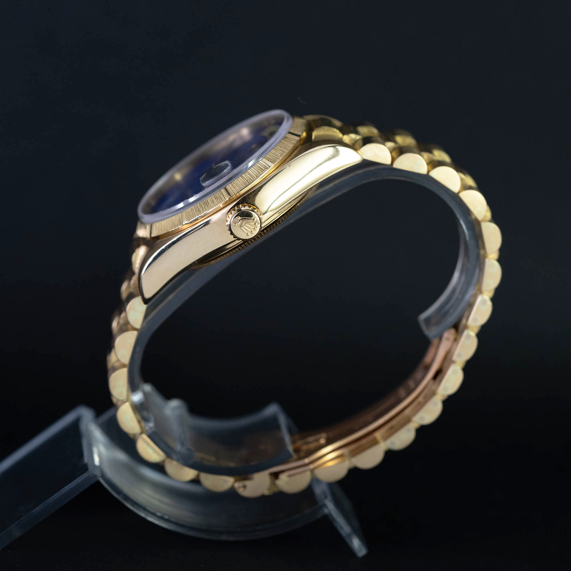 Rolex Day-Date "Bark-Lapis Lazuli" 18078 vuodelta 1988 - Image 8